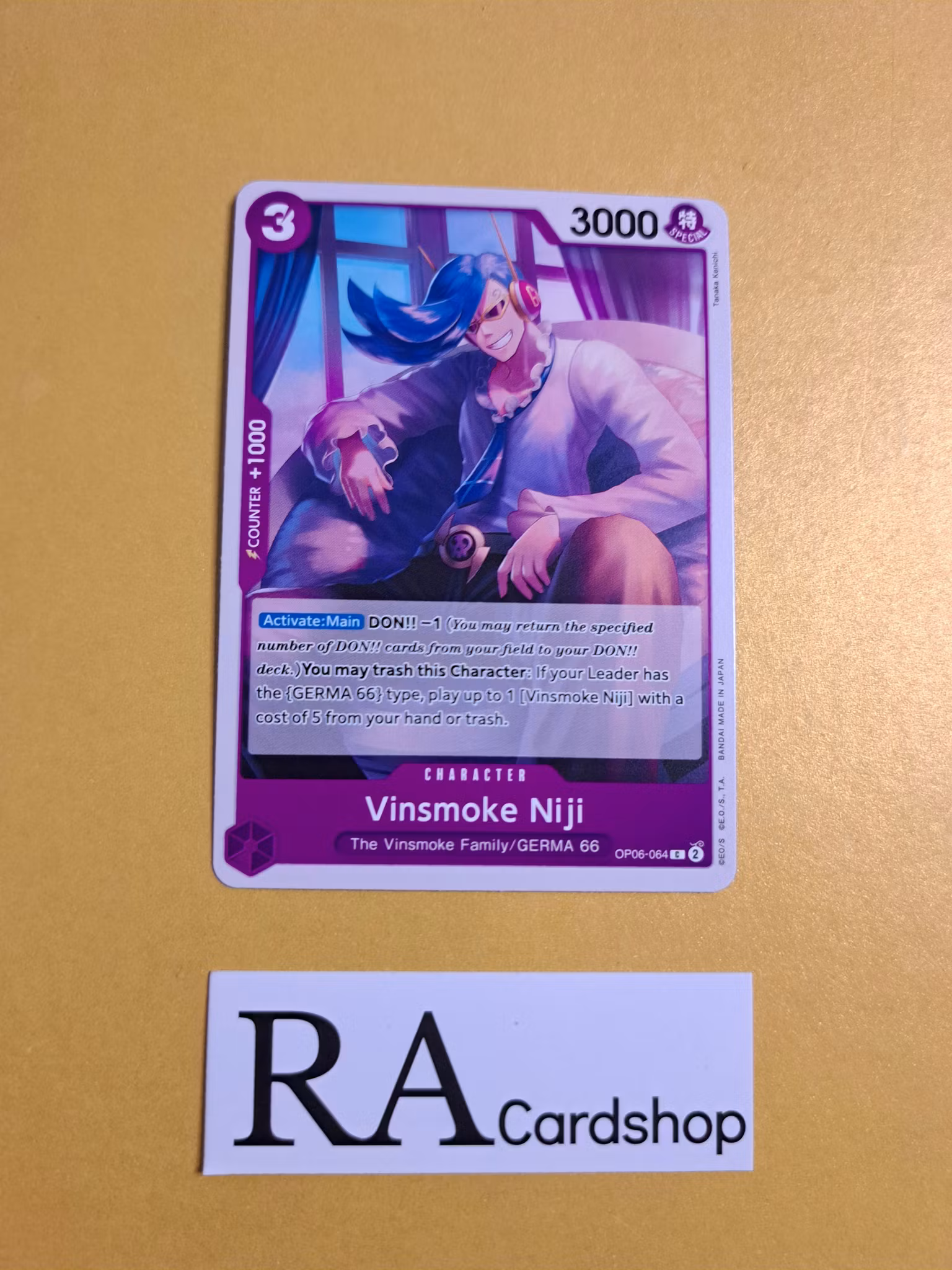 Vinsmoke Niji Common OP06-064 Wings of the Captain OP06 One Piece