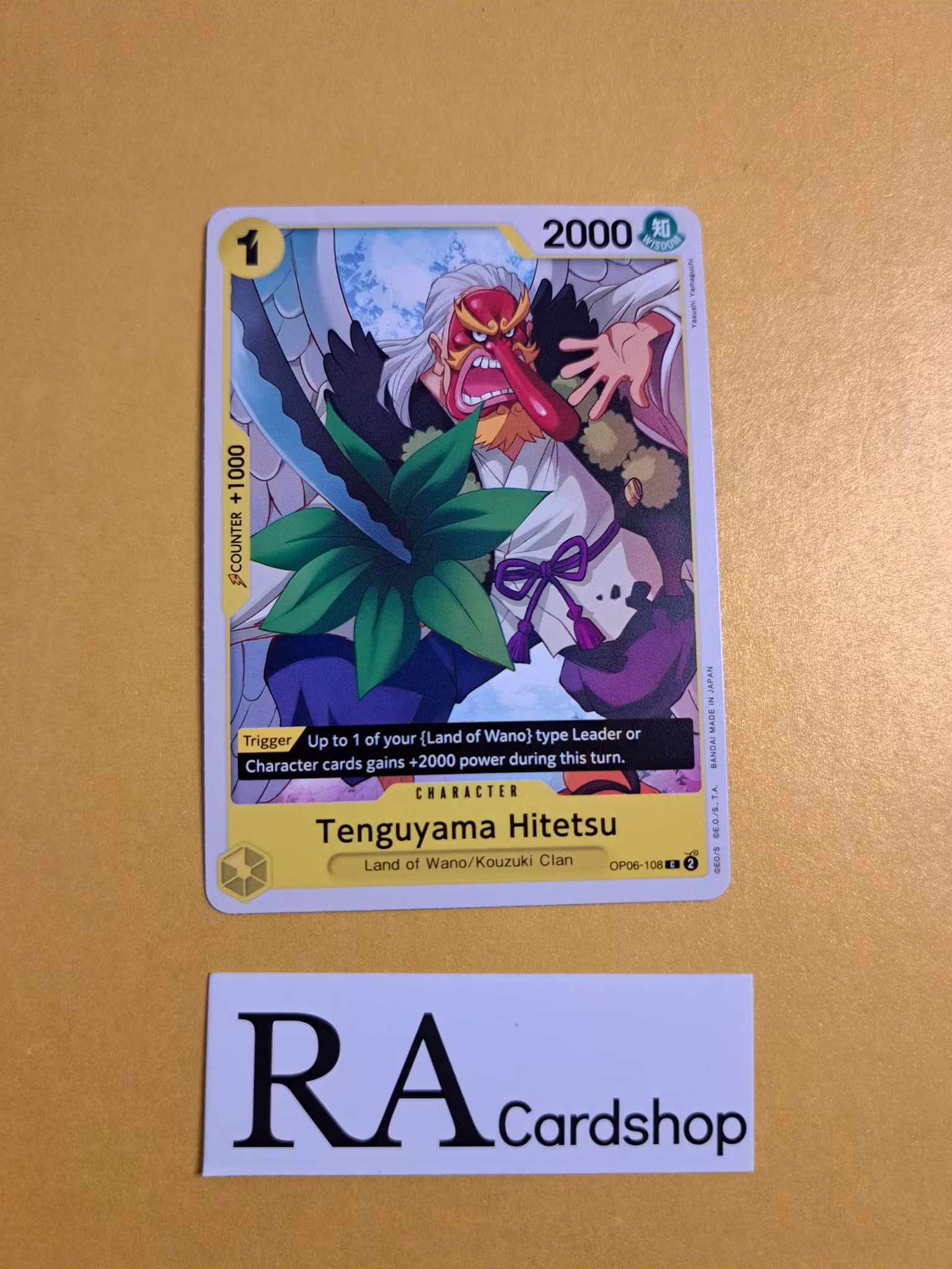 Tenguyama Hitetsu Common OP06-108 Wings of the Captain OP06 One Piece