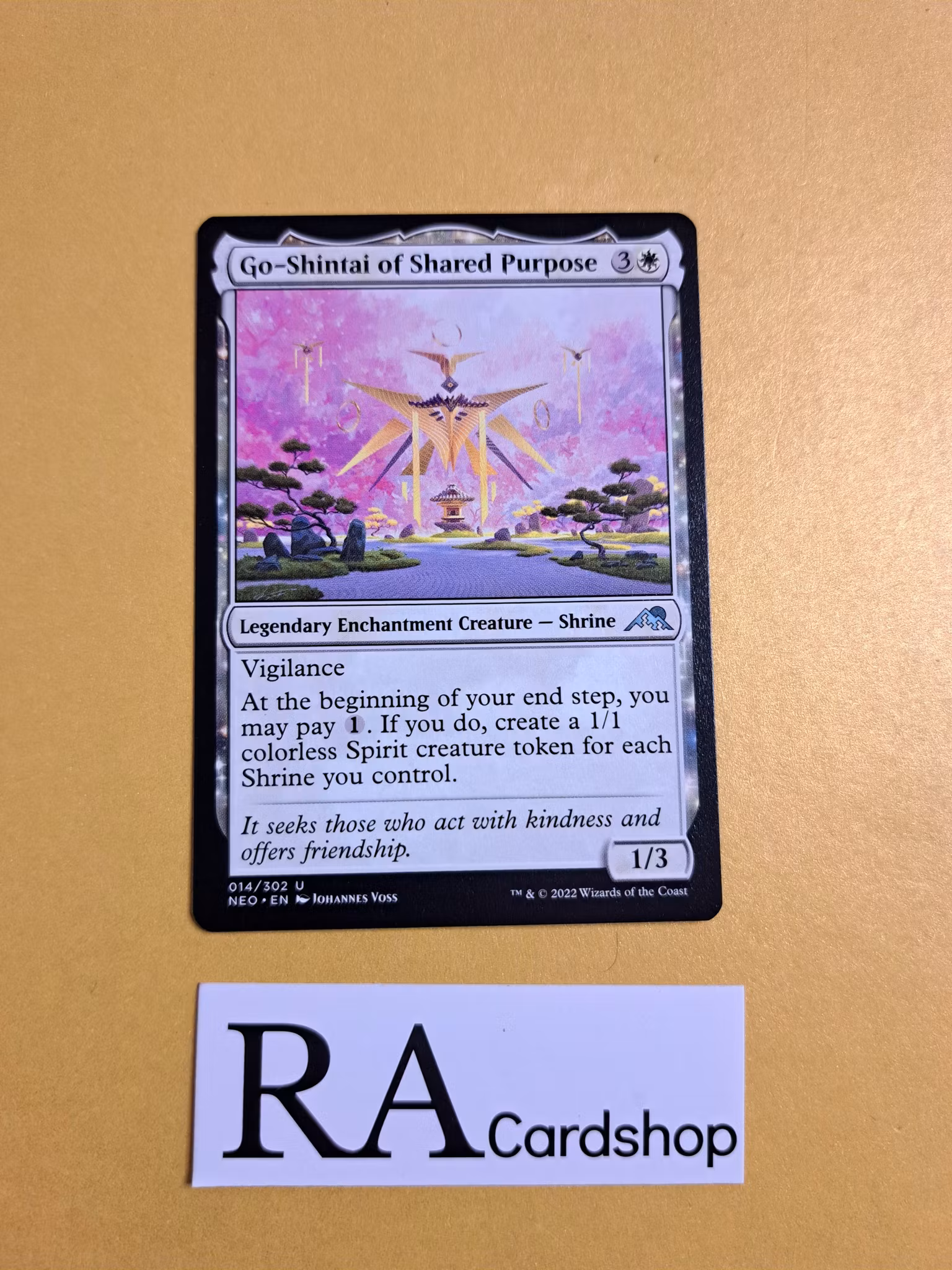 Go-Shintai of Shared Purpose Uncommon 014/302 Kamigawa: Neon Dynasty (NEO) Magic the Gathering