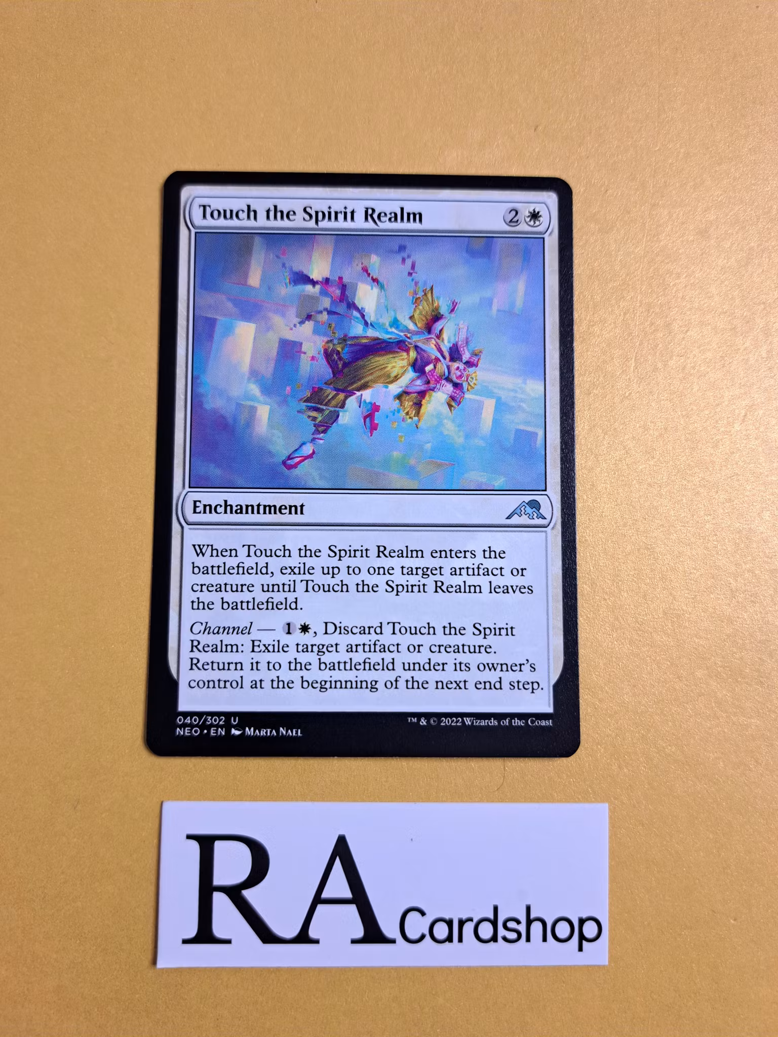 Touch the Spirit Realm Uncommon 040/302 Kamigawa: Neon Dynasty (NEO) Magic the Gathering