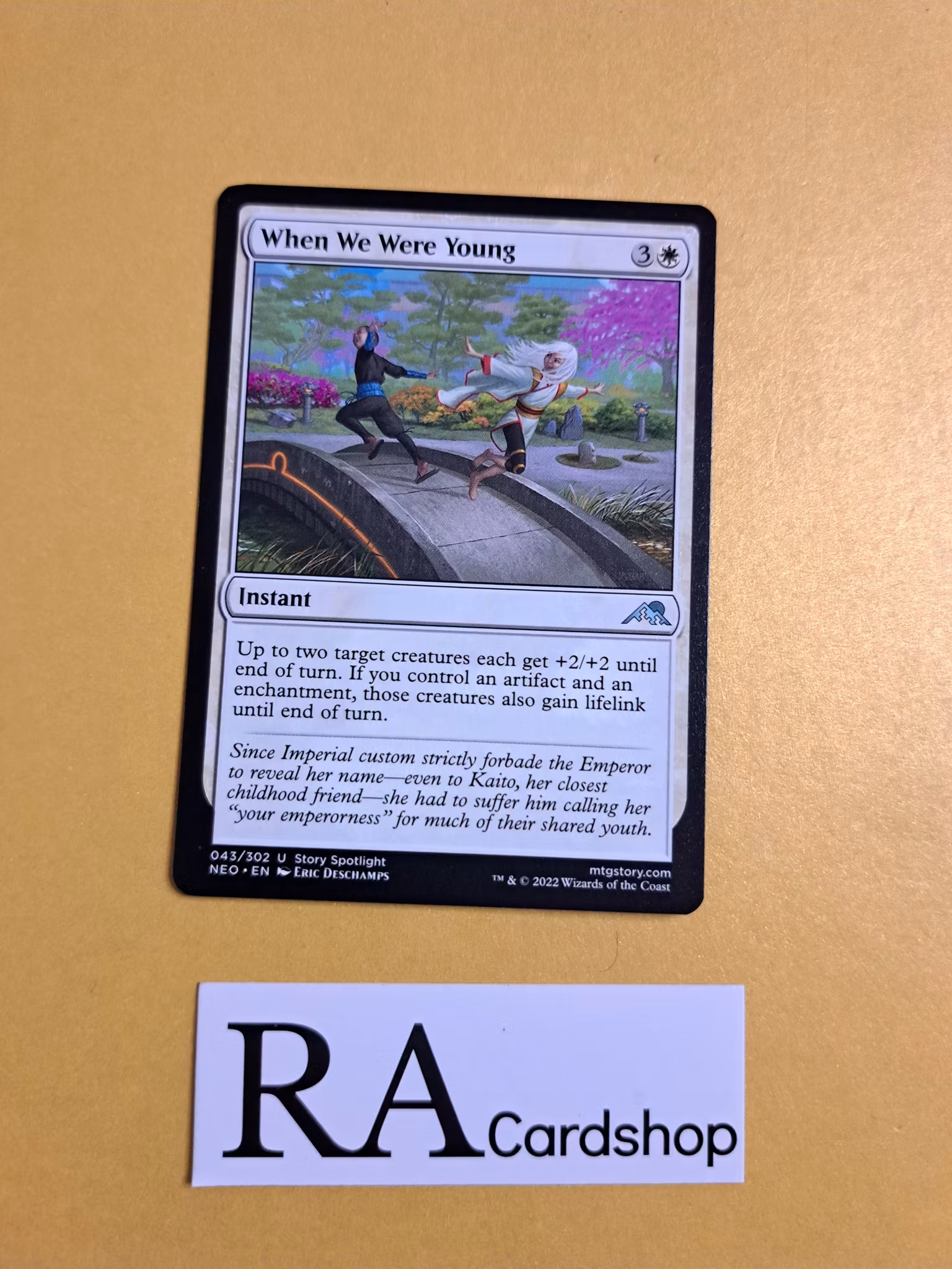 When We Were Young Uncommon 043/302 Kamigawa: Neon Dynasty (NEO) Magic the Gathering