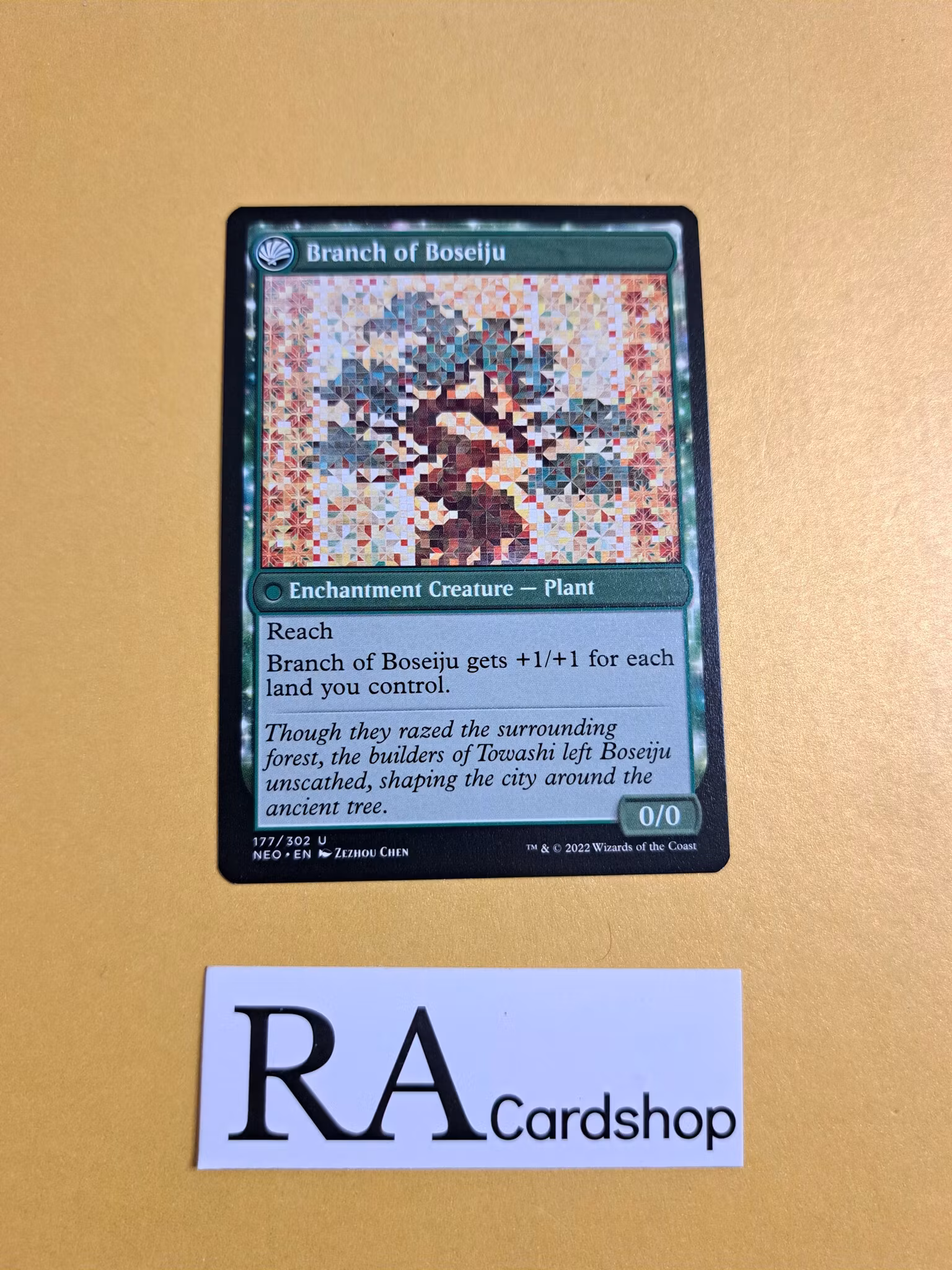 Beseiju Reaches Skyward / Branch of Boseiju Uncommon 177/302 Kamigawa: Neon Dynasty (NEO) Magic the Gathering