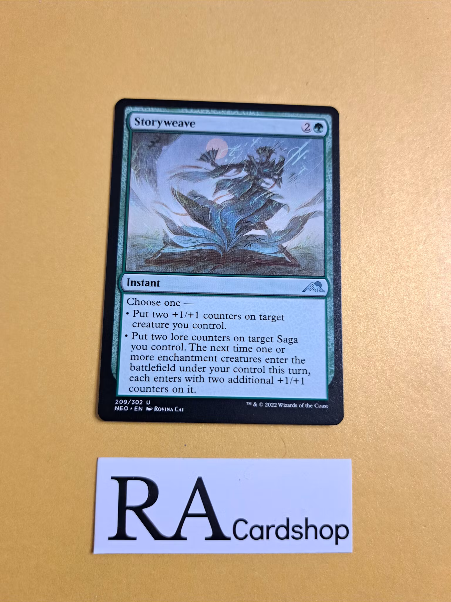 Storyweave Uncommon 209/302 Kamigawa: Neon Dynasty (NEO) Magic the Gathering