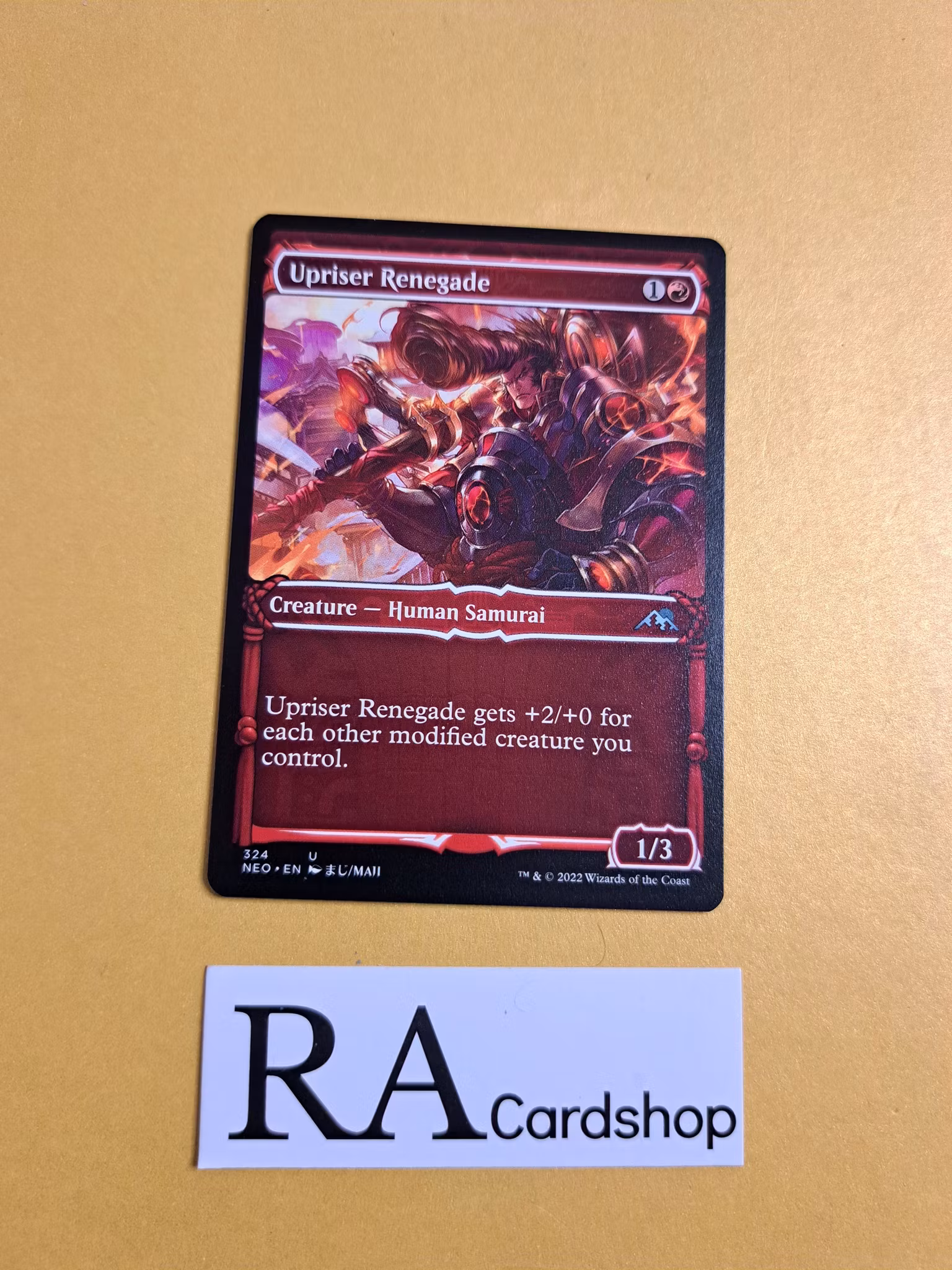 Upriser Renegade Uncommon 324 Kamigawa: Neon Dynasty (NEO) Magic the Gathering