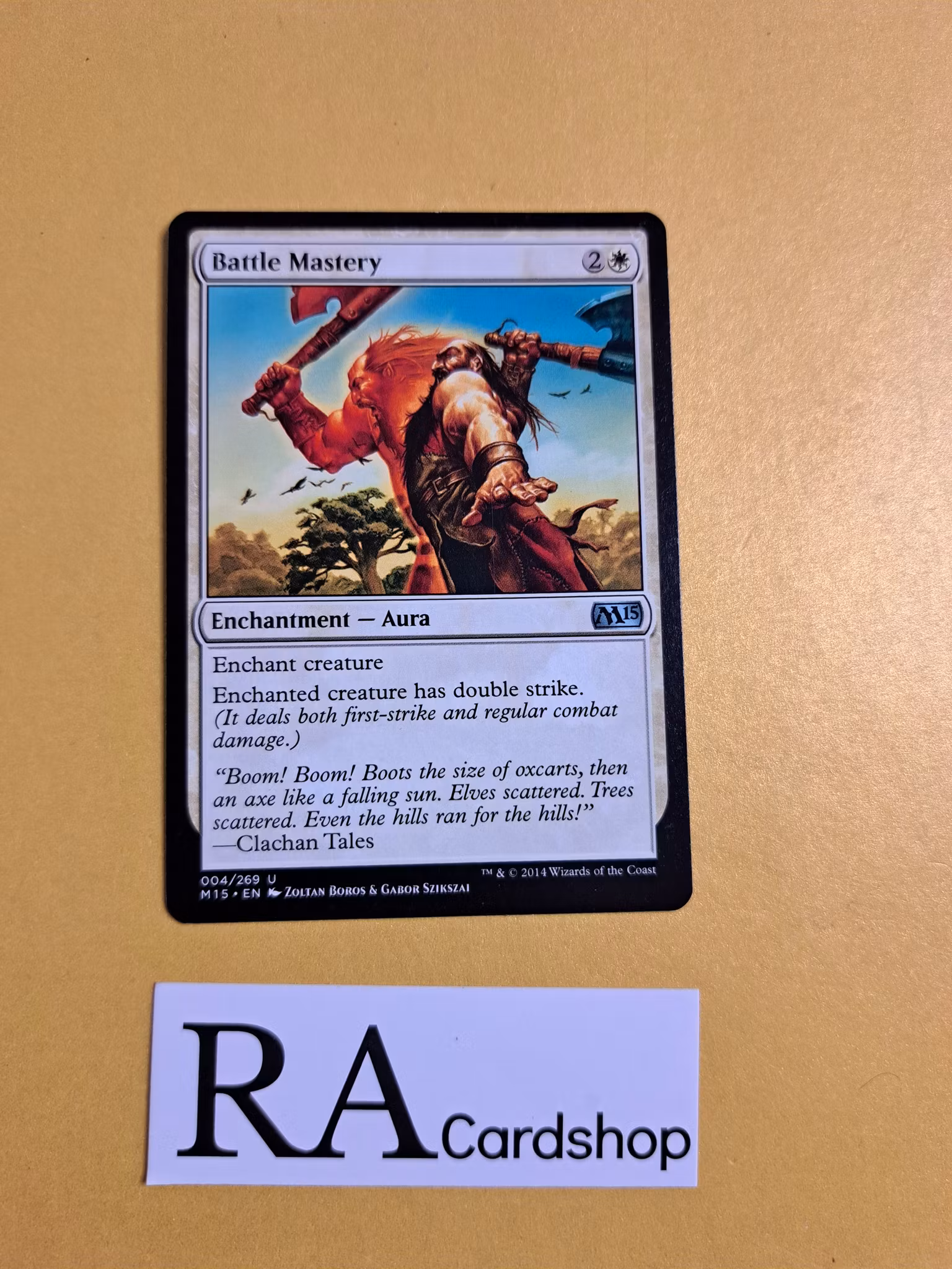 Battle Mastery Uncommon 004/269 Magic 2015 (M15) Magic the Gathering