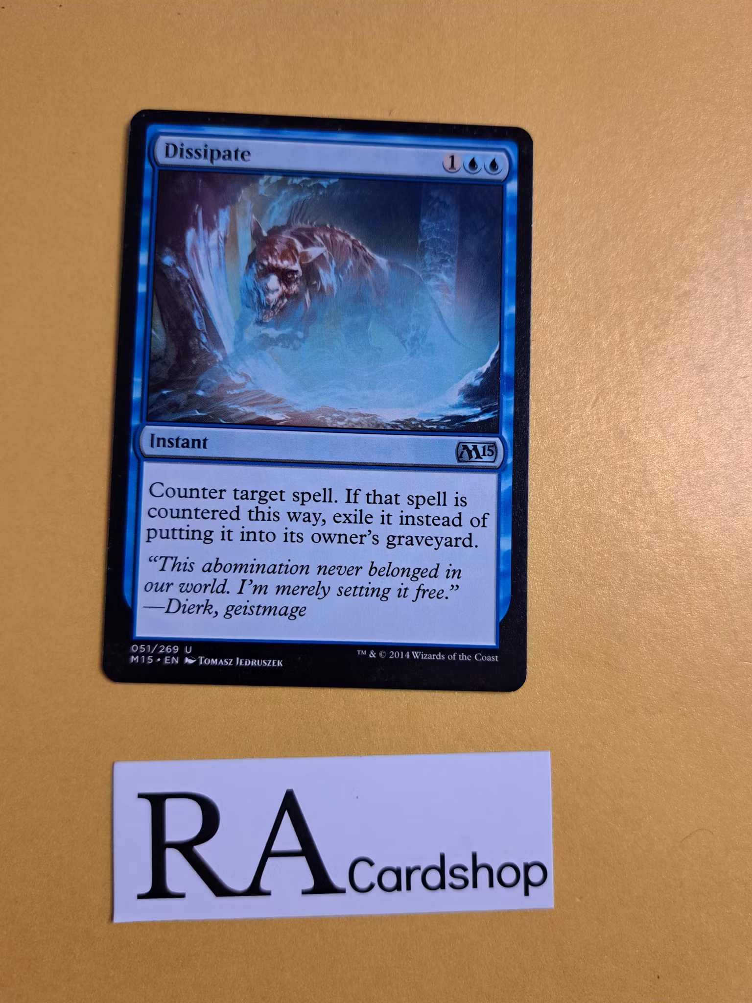 Dissipate Uncommon 051/269 Magic 2015 (M15) Magic the Gathering