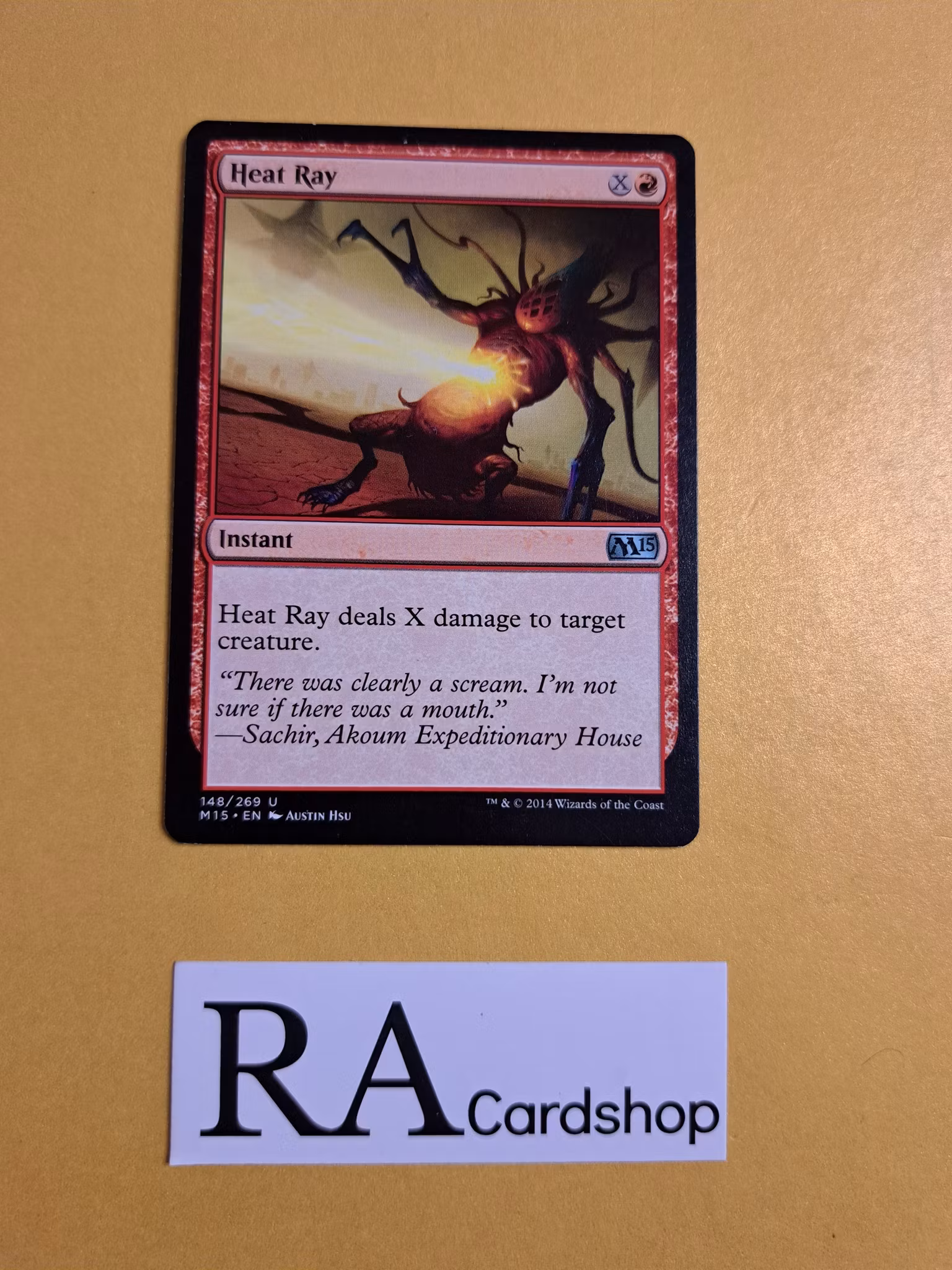 Heat Ray Uncommon 148/269 Magic 2015 (M15) Magic the Gathering