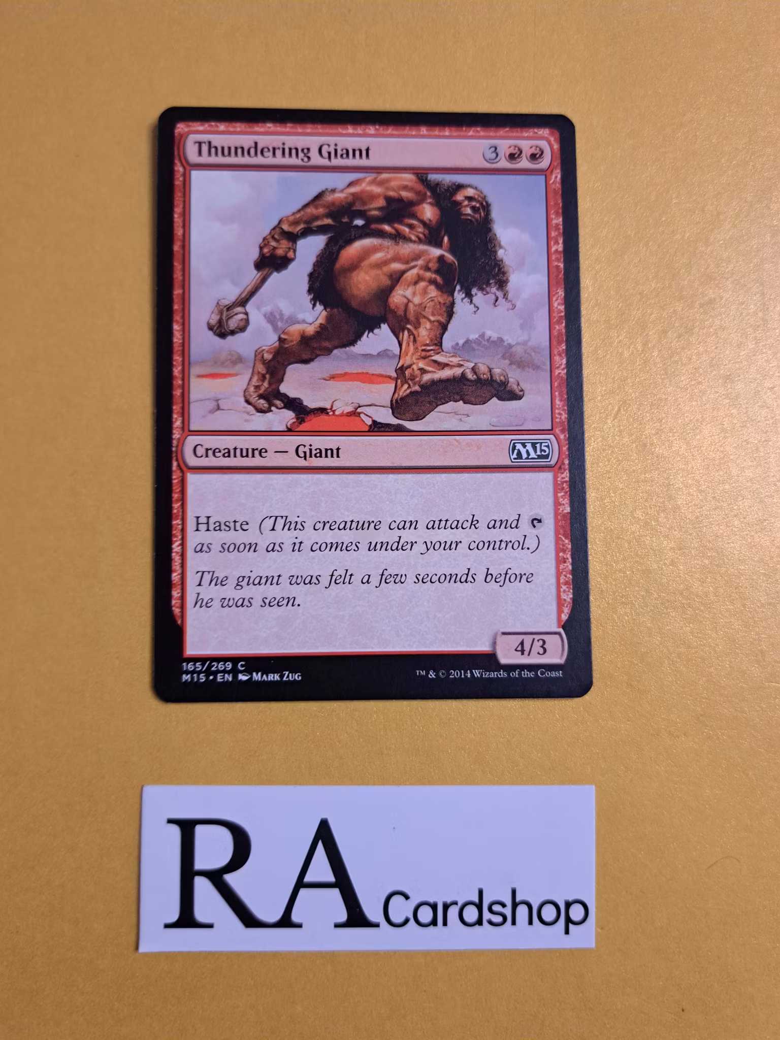 Thundering Giant Common 165/269 Magic 2015 (M15) Magic the Gathering
