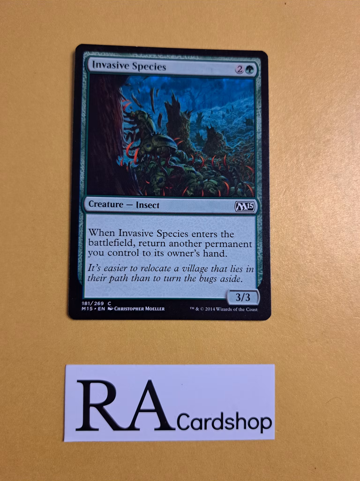 Invasive Species Common 181/269 Magic 2015 (M15) Magic the Gathering