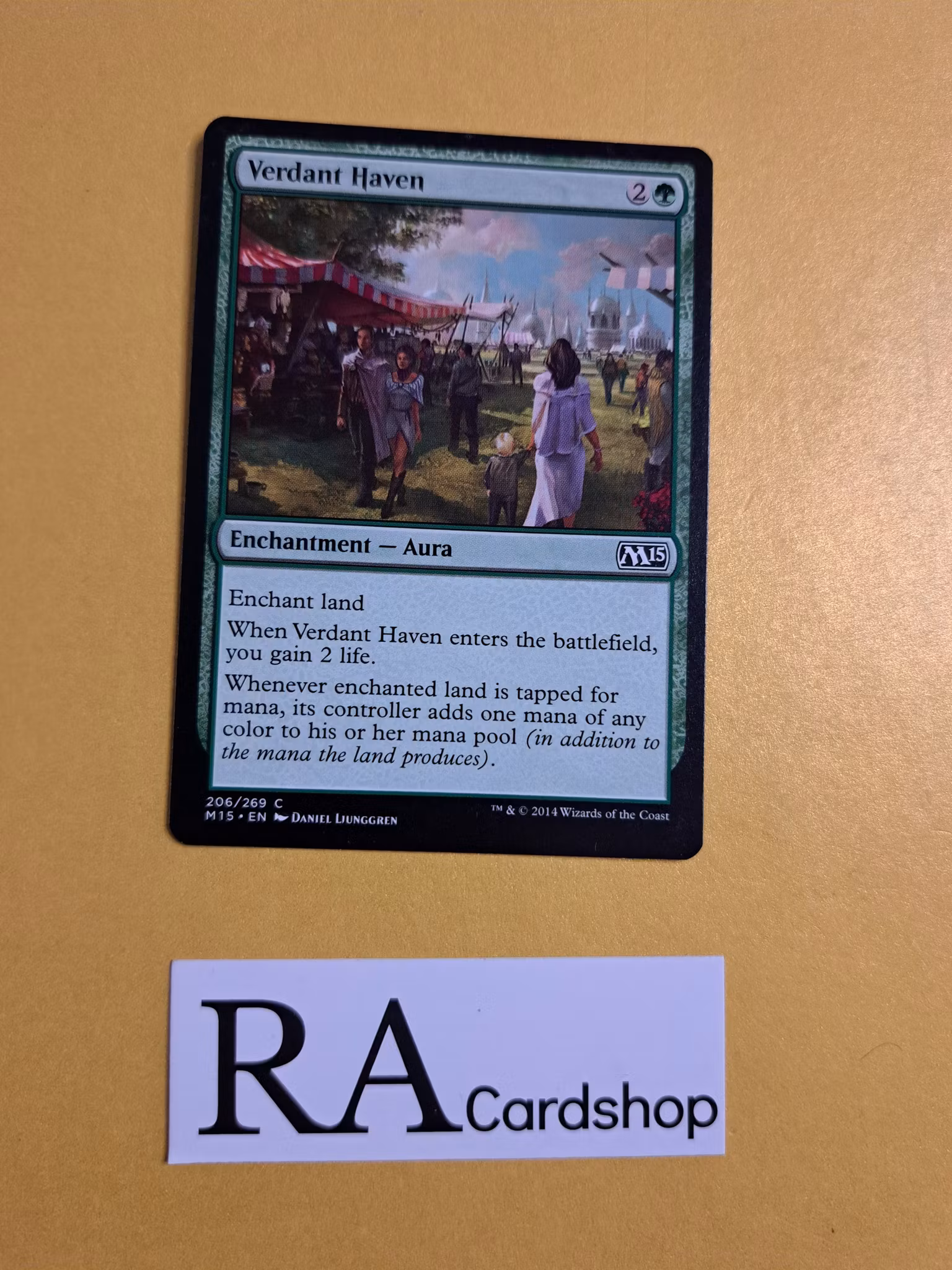 Verdant Haven Common 206/269 Magic 2015 (M15) Magic the Gathering