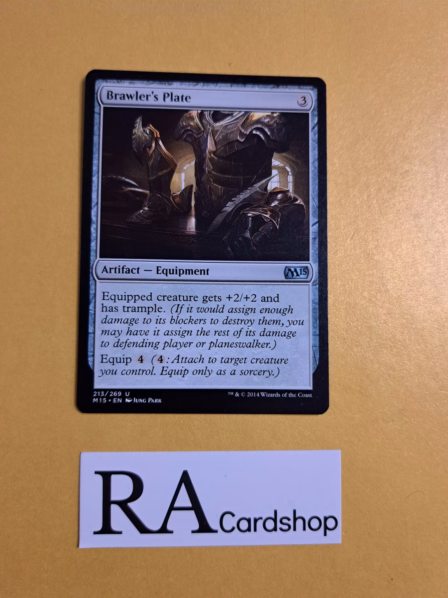 Brawlers Plate Uncommon 213/269 Magic 2015 (M15) Magic the Gathering