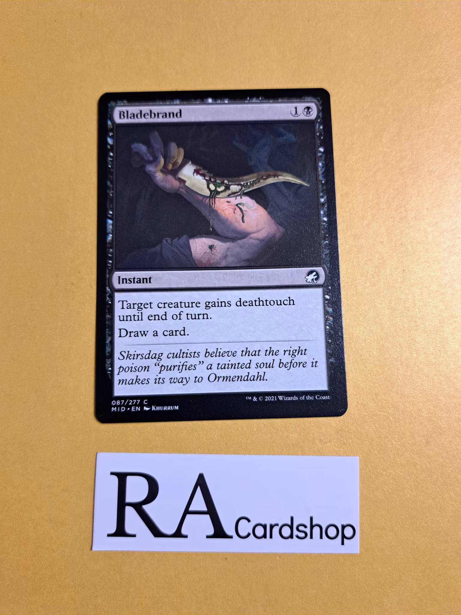 Bladebrand Common 087/277 Innistrad Midnight Hunt (MID) Magic the Gathering