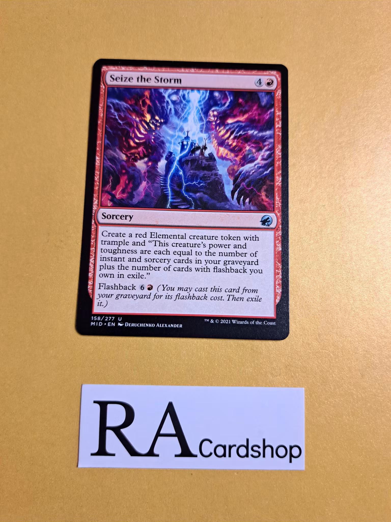 Seize the Storm Uncommon 158/277 Innistrad Midnight Hunt (MID) Magic the Gathering