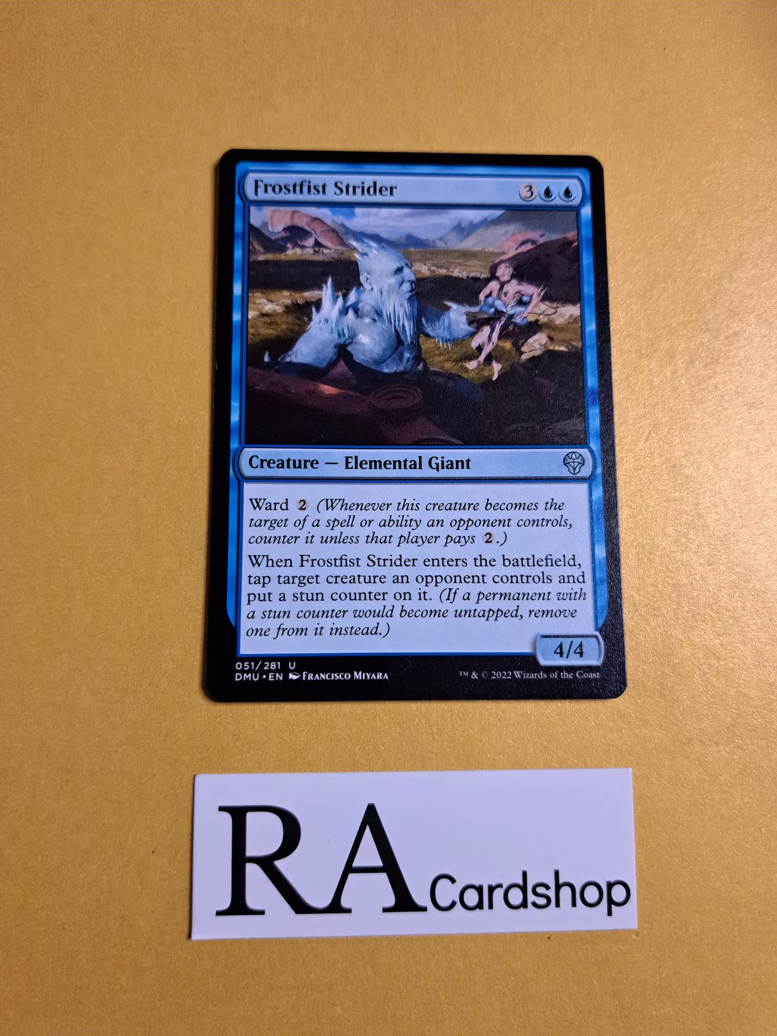 Frostfist Strider Uncommon 051/281 Dominaria United (DMU) Magic the Gathering