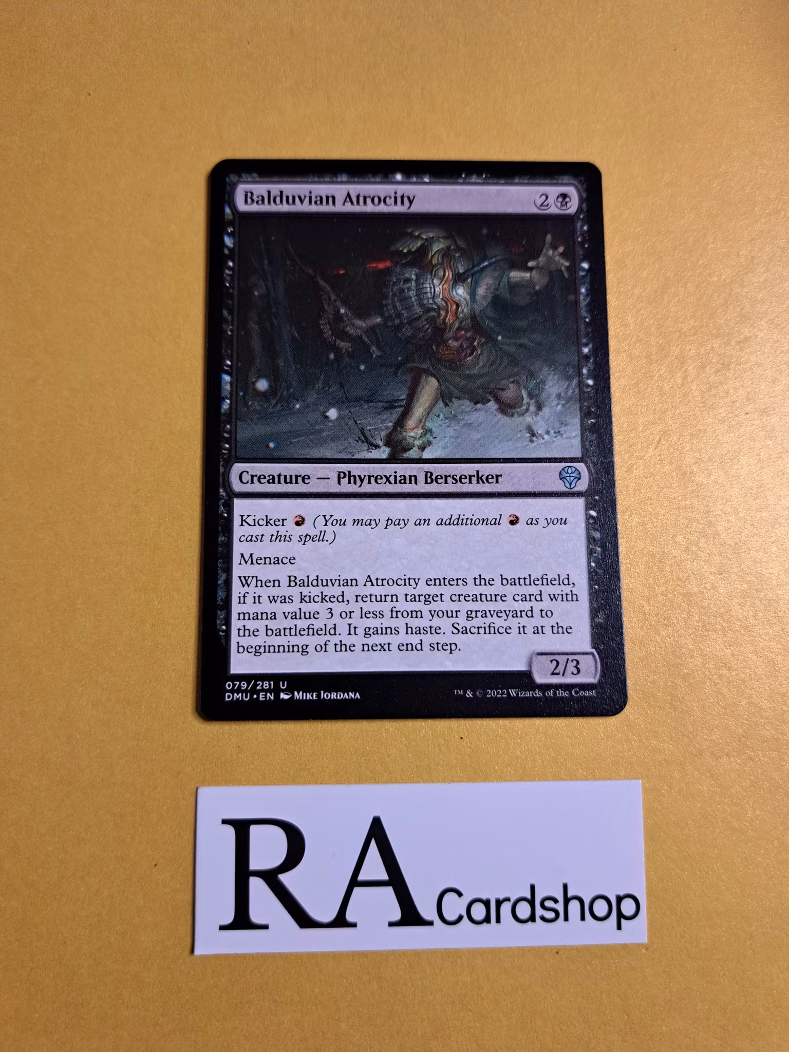 Balduvian Atrocity Uncommon 079/281 Dominaria United (DMU) Magic the Gathering