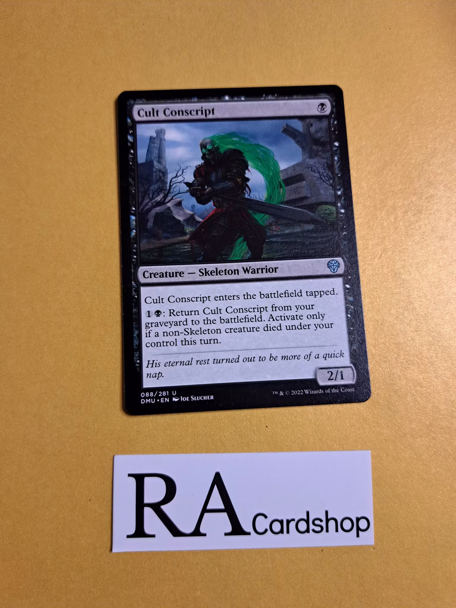 Cult Conscript Uncommon 088/281 Dominaria United (DMU) Magic the Gathering