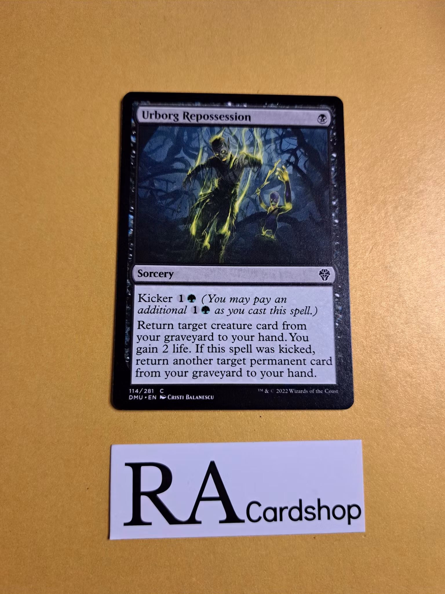 Urborg Repossession Common 114/281 Dominaria United (DMU) Magic the Gathering