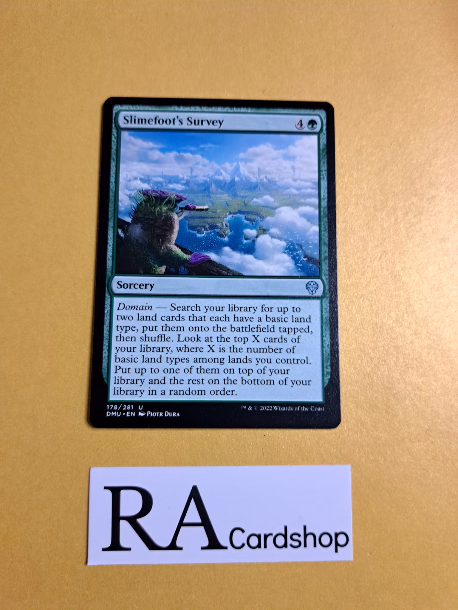 Slimefoots Survey Uncommon 178/281 Dominaria United (DMU) Magic the Gathering