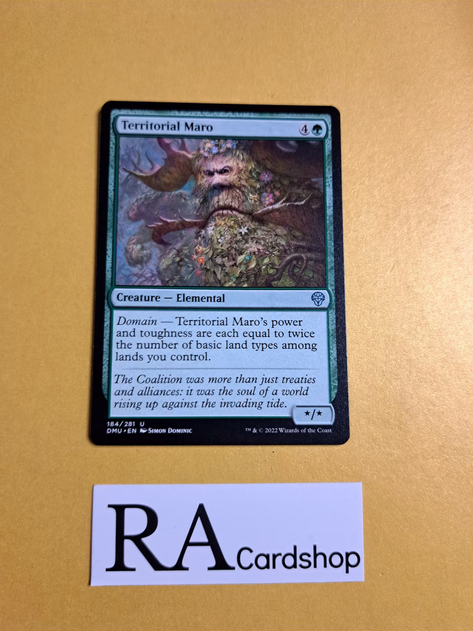 Territorial Maro Uncommon 184/281 Dominaria United (DMU) Magic the Gathering
