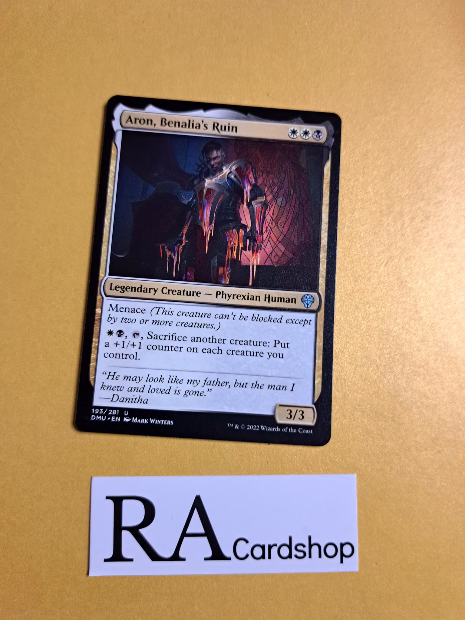 Aron Benalias Ruin Uncommon 193/281 Dominaria United (DMU) Magic the Gathering