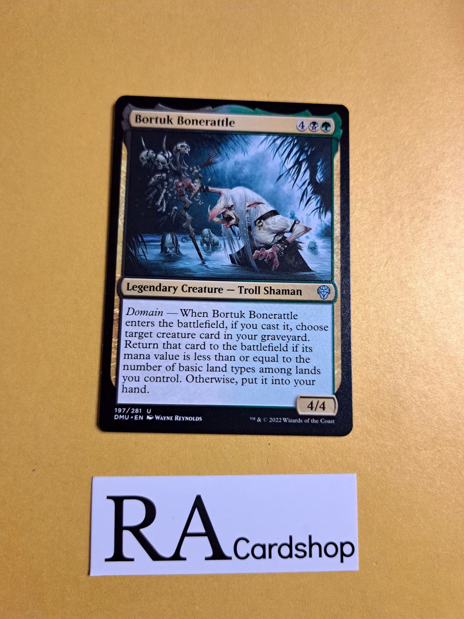 Bortuk Bonerattle Uncommon 197/281 Dominaria United (DMU) Magic the Gathering