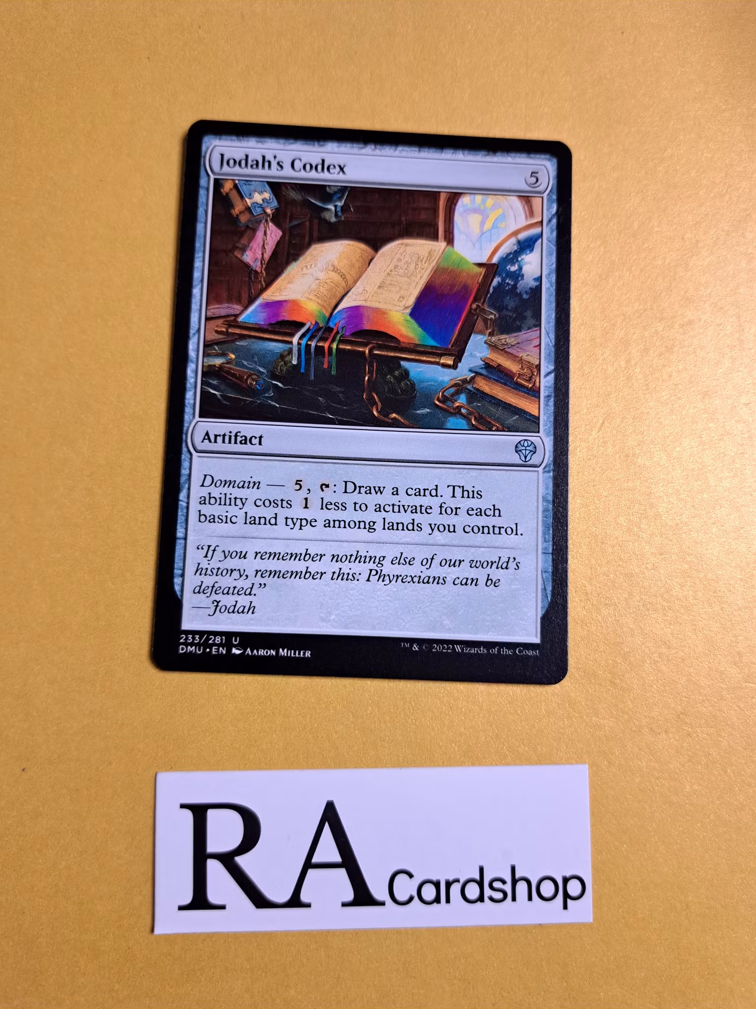 Jodahs Codex Uncommon 233/281 Dominaria United (DMU) Magic the Gathering