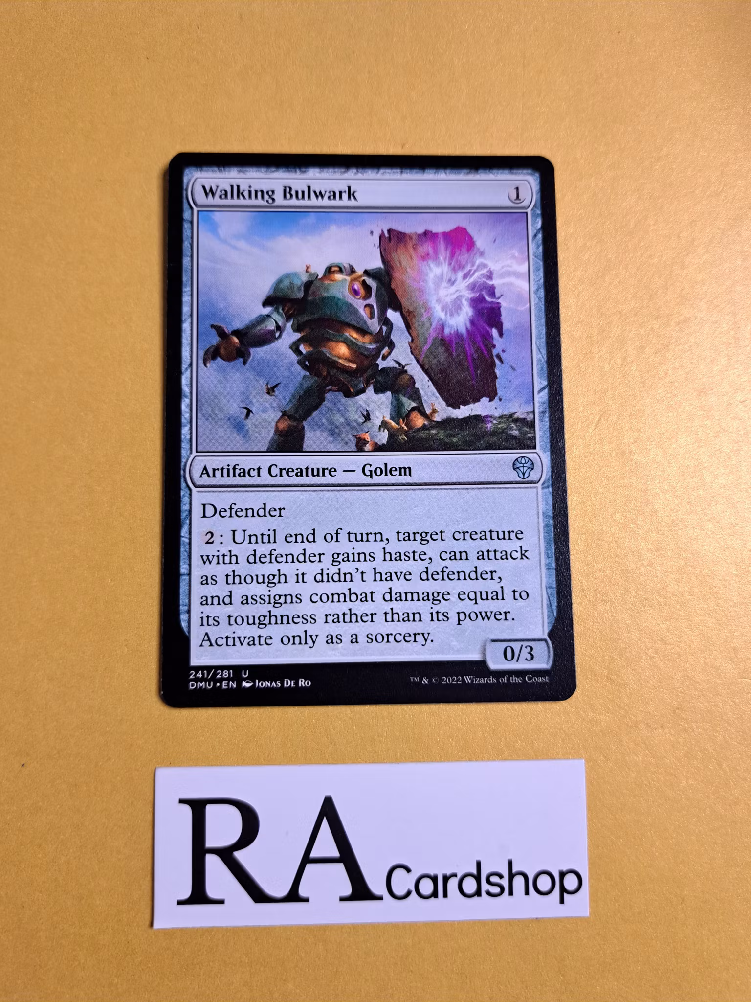 Walking Bulwark Uncommon 241/281 Dominaria United (DMU) Magic the Gathering