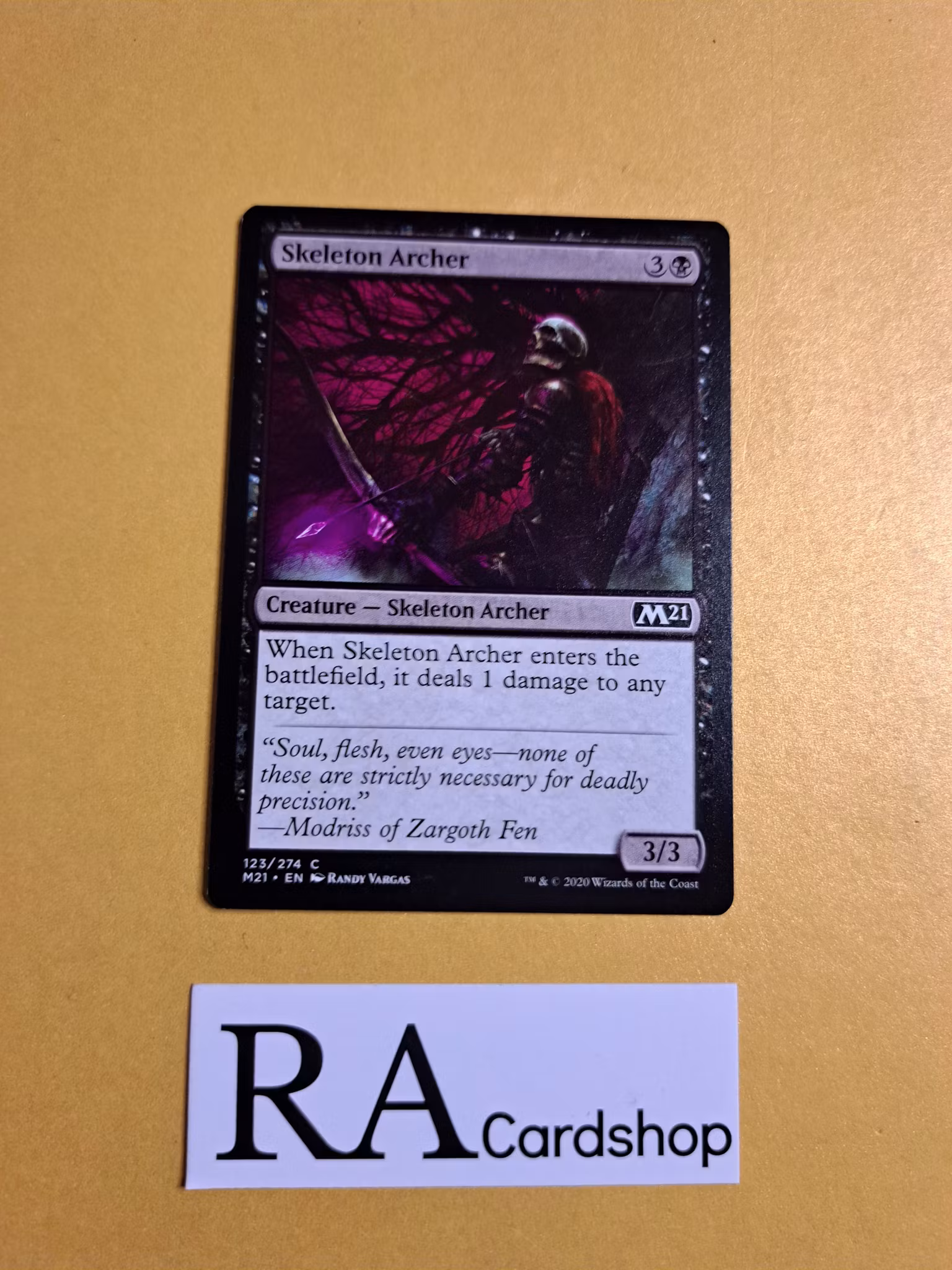 Skeleton Archer Common 123/274 Magic 2021 (M21) Magic the Gathering