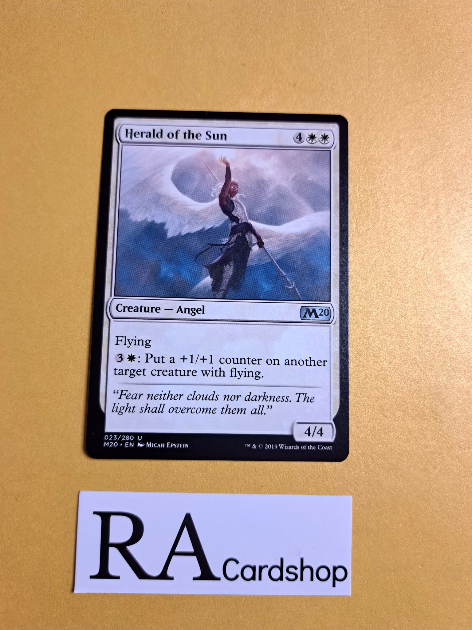 Herald of the Sun Uncommon 023/280 Core 2020 (M20) Magic the Gathering