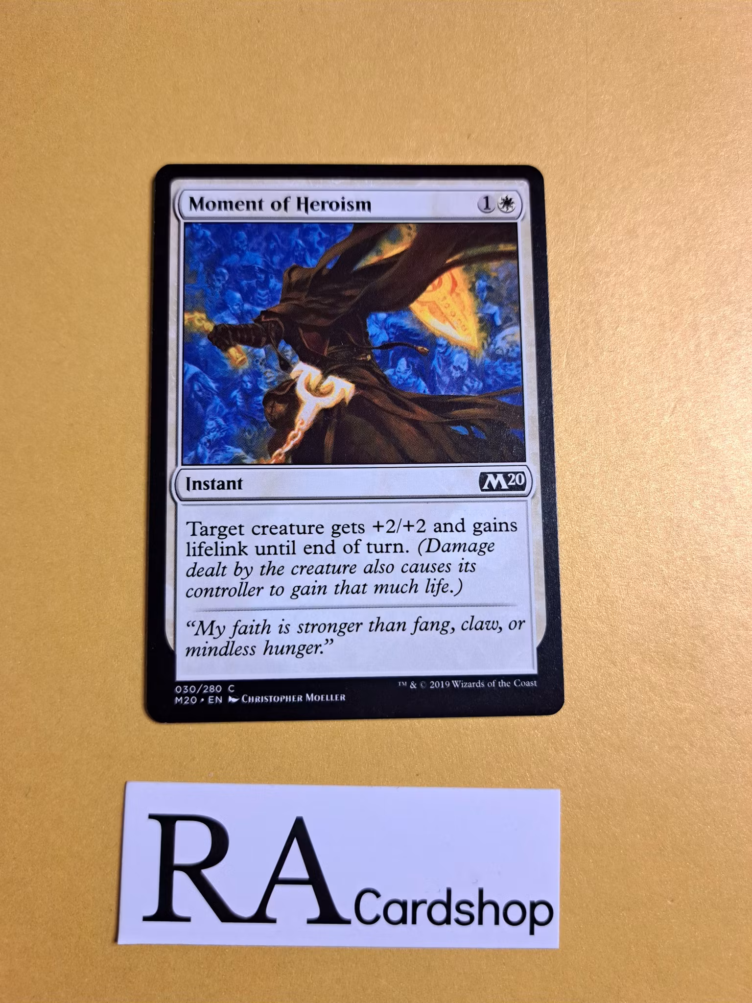 Moment of Heroism Common 030/280 Core 2020 (M20) Magic the Gathering