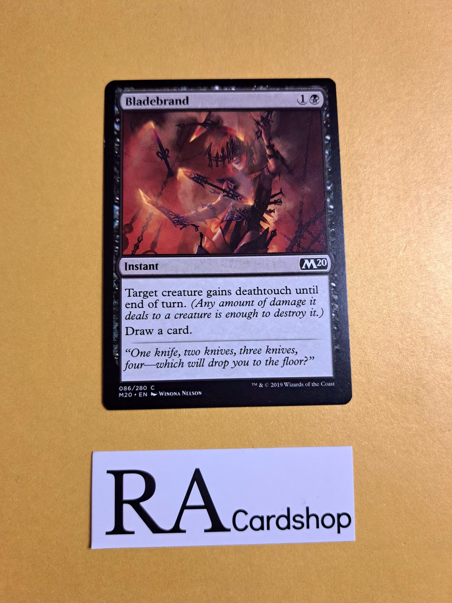 Bladebrand Common 086/280 Core 2020 (M20) Magic the Gathering
