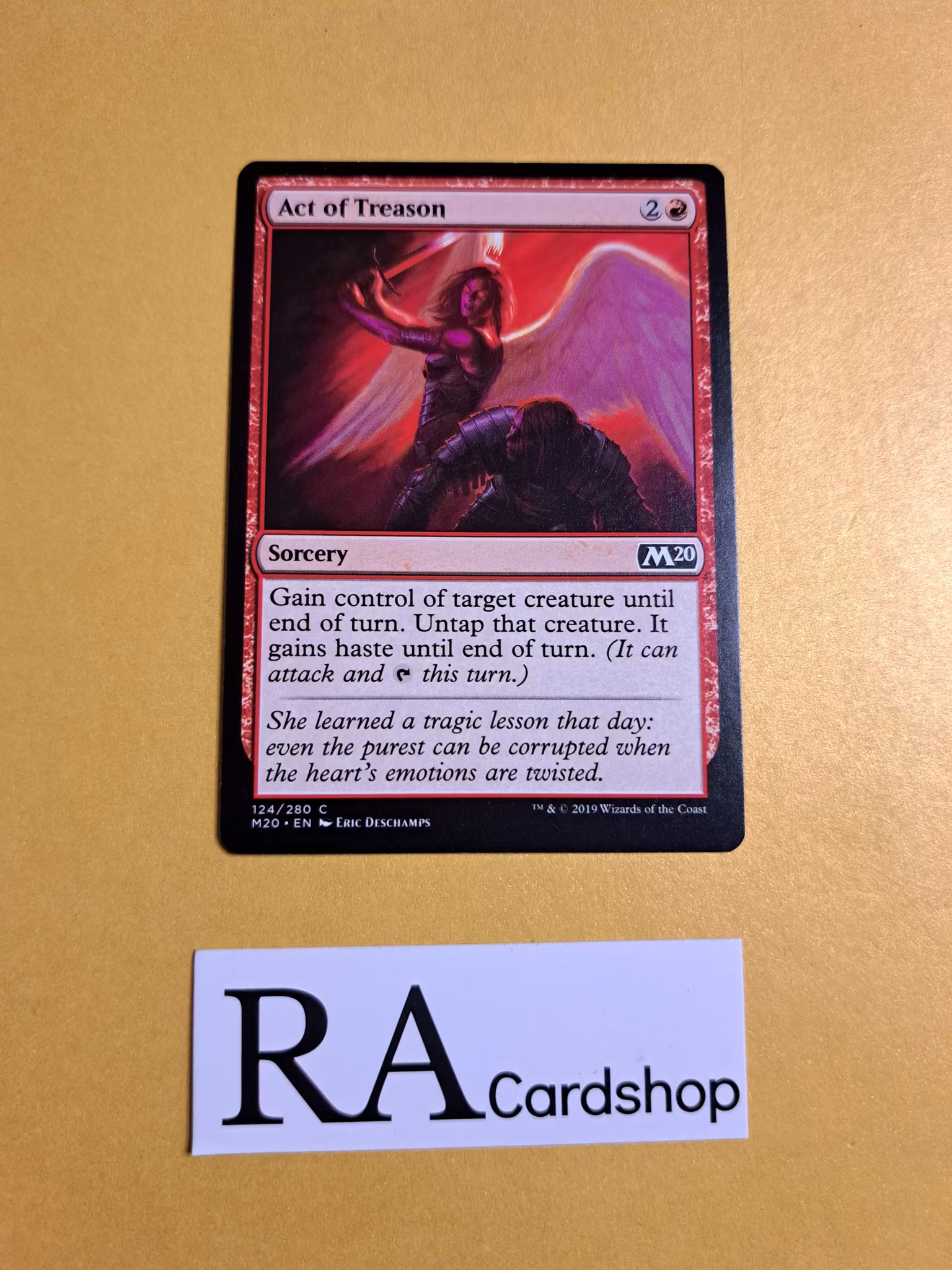 Act of Treason Common 124/280 Core 2020 (M20) Magic the Gathering