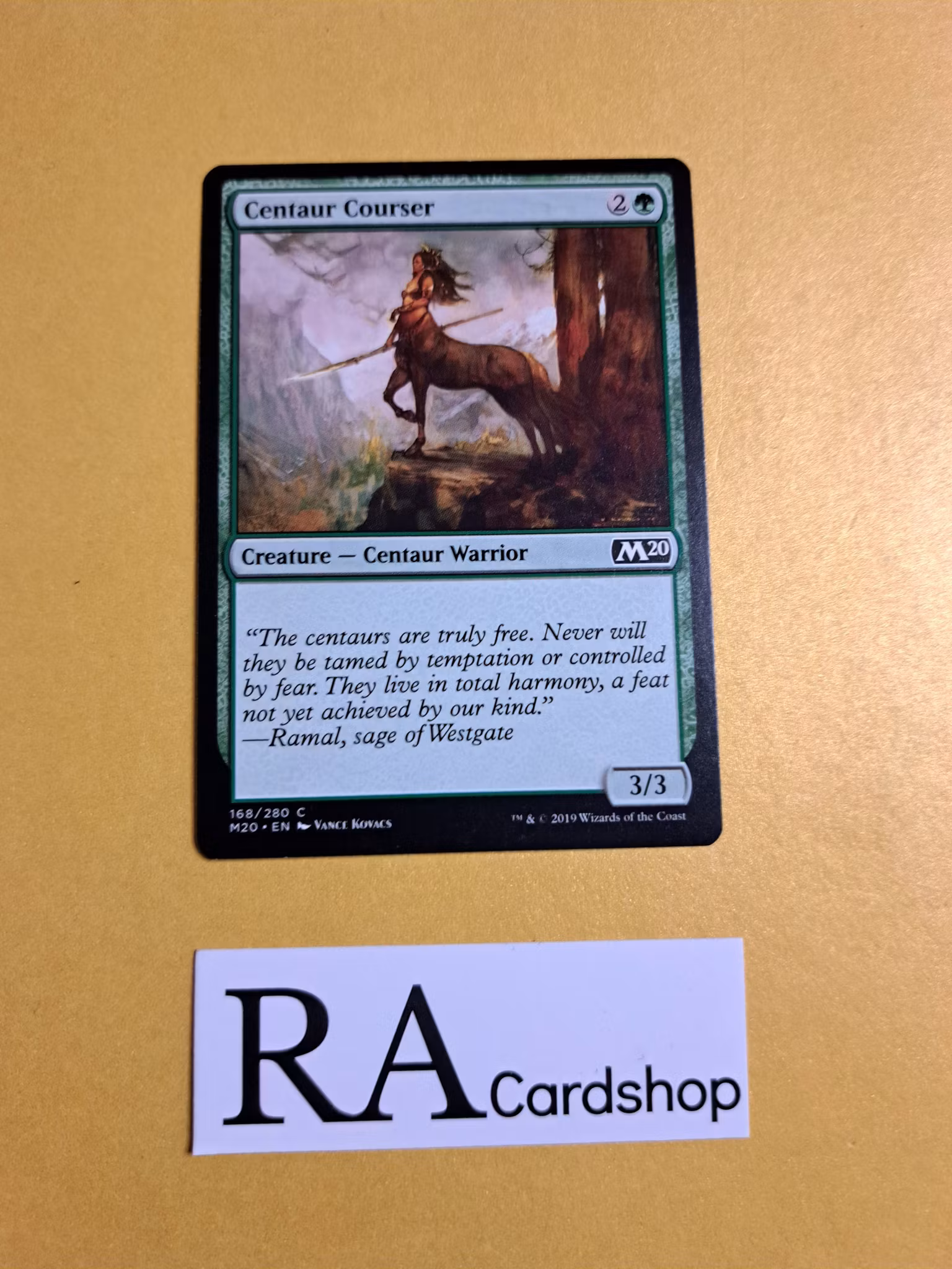 Centaur Courser Common 168/280 Core 2020 (M20) Magic the Gathering