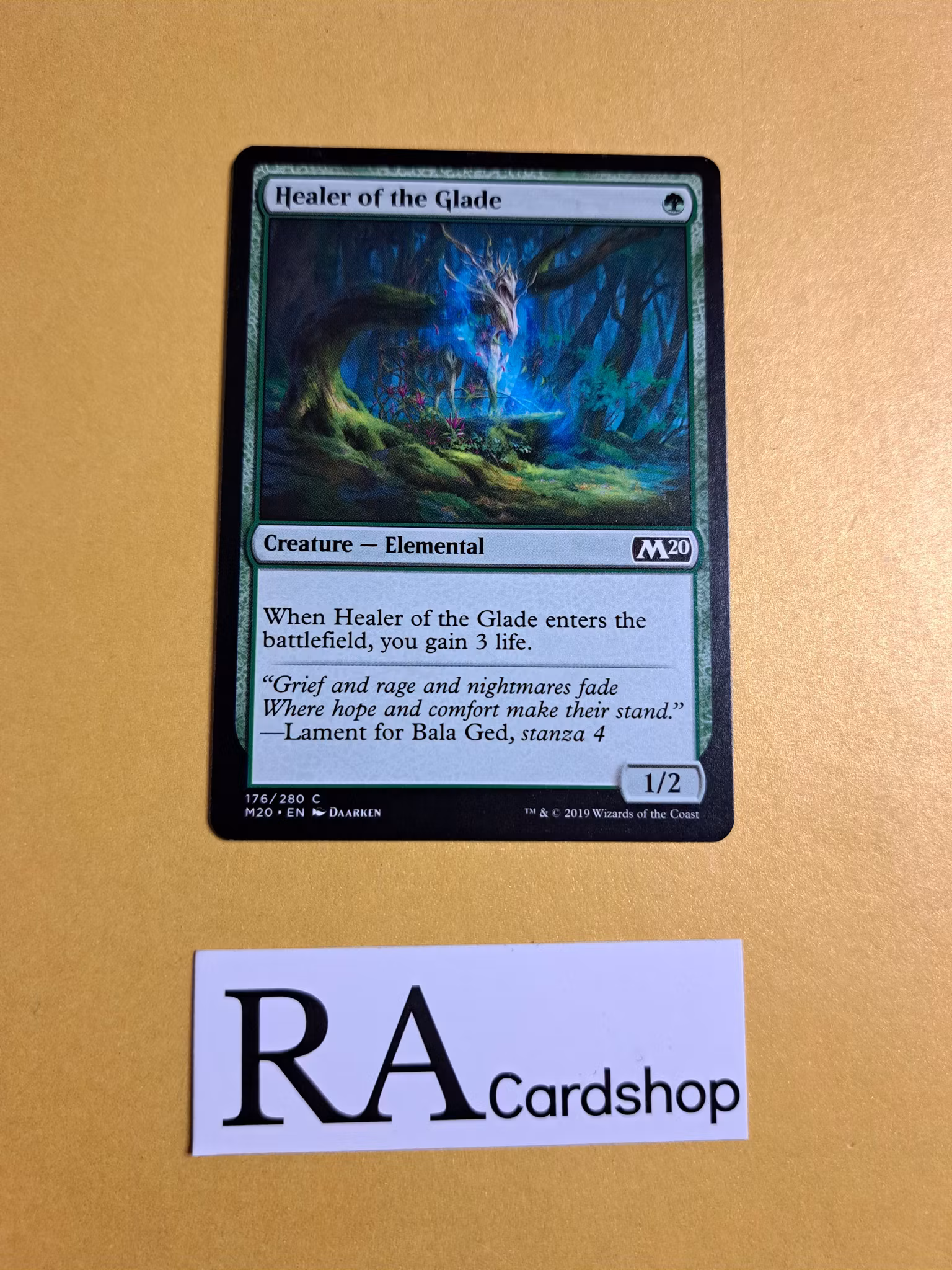 Healer of the Glade Common 176/280 Core 2020 (M20) Magic the Gathering