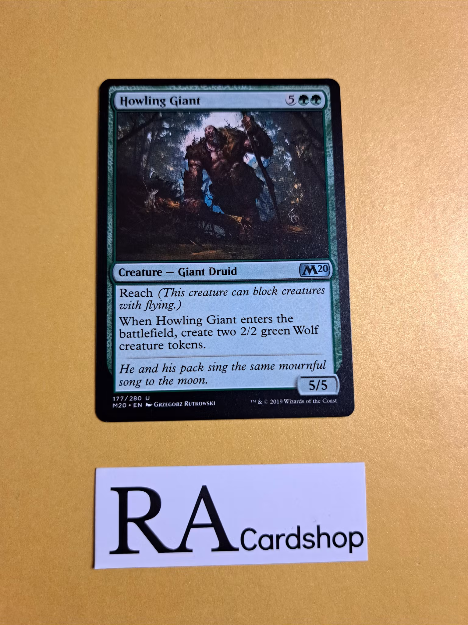 Howling Giant Uncommon 177/280 Core 2020 (M20) Magic the Gathering