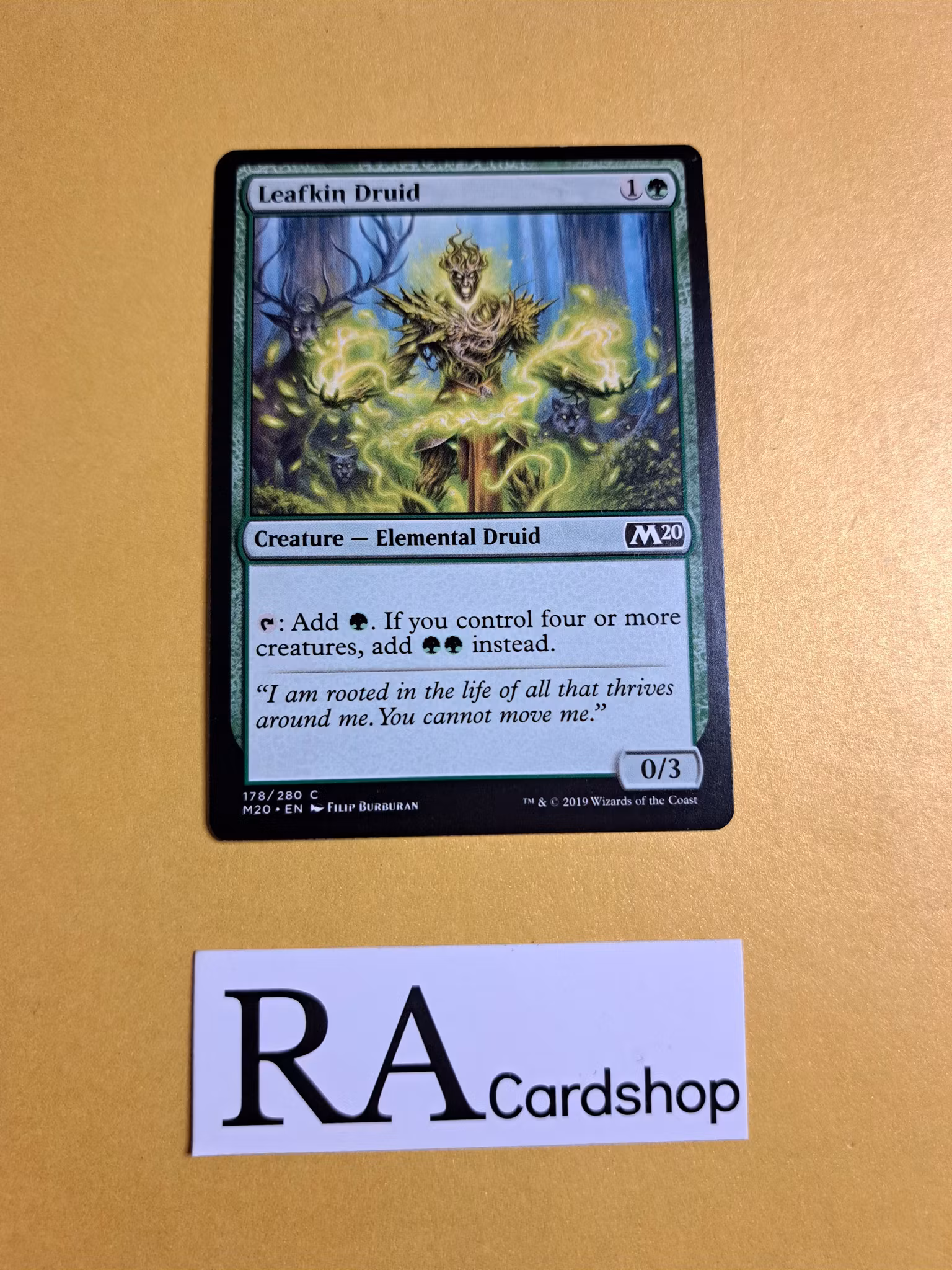 Leafkin Druid Common 178/280 Core 2020 (M20) Magic the Gathering