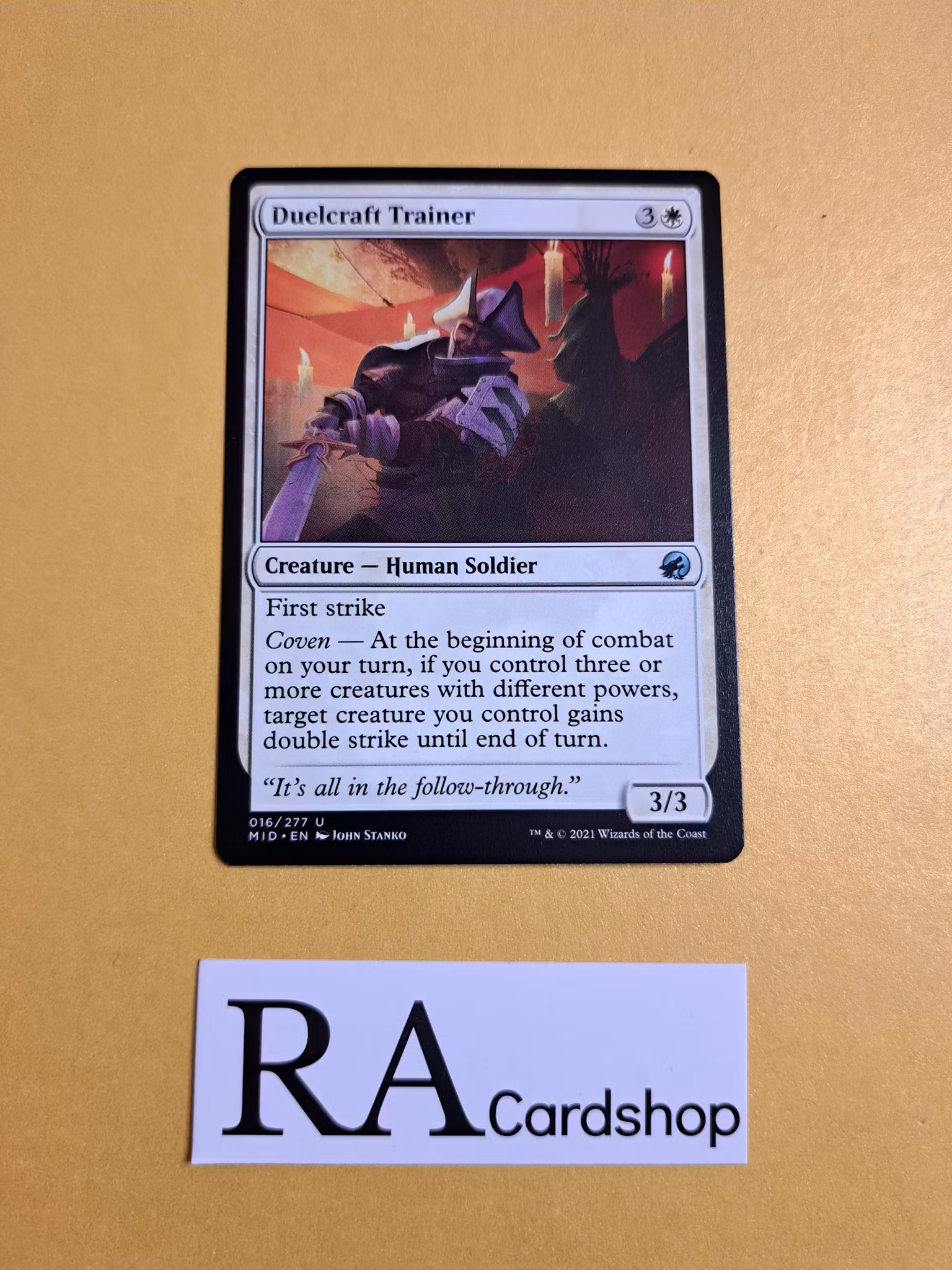 Duelcraft Trainer Uncommon 016/277 Innistrad Midnight Hunt (MID) Magic the Gathering
