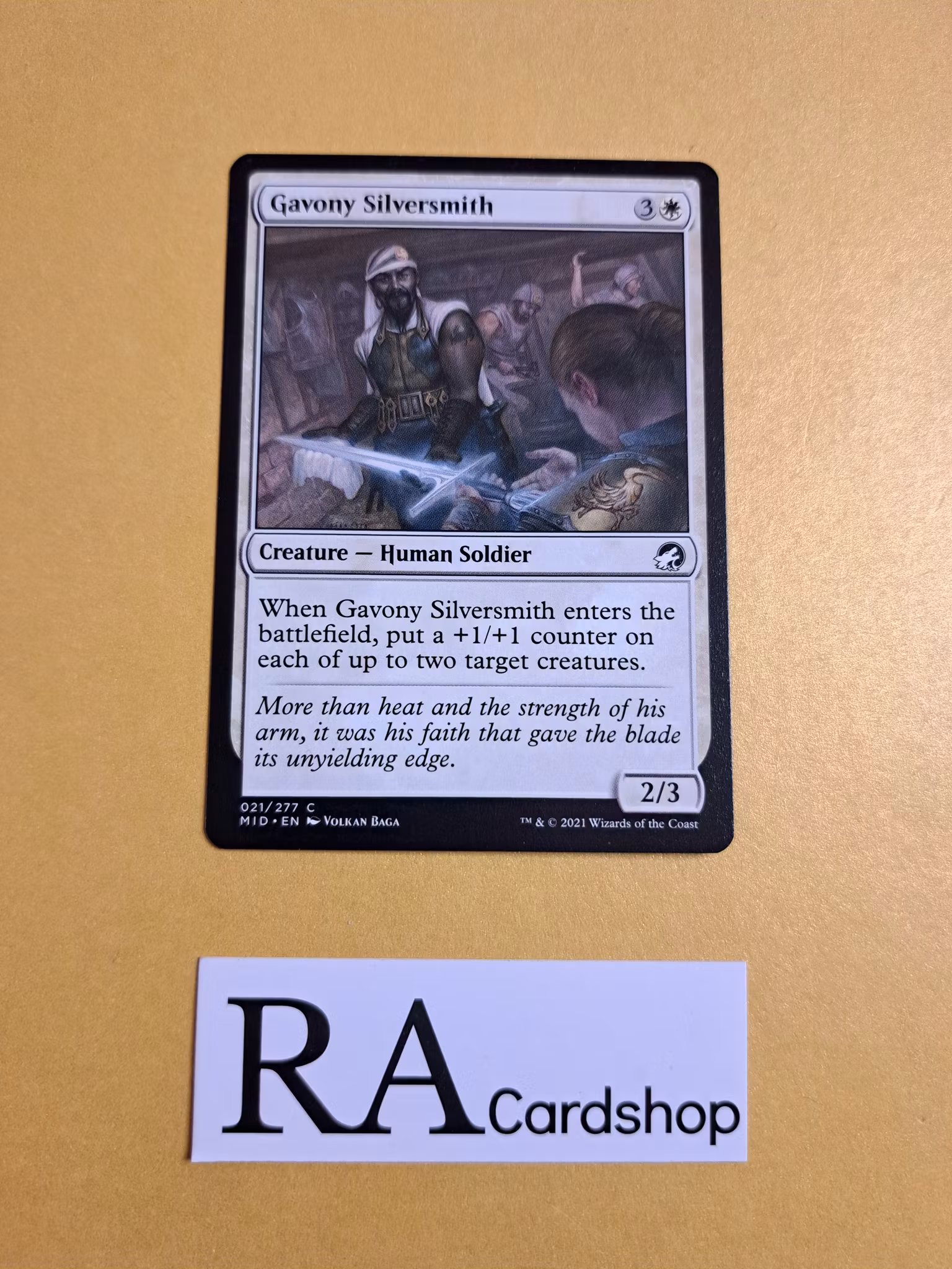 Gavony Silversmith Common 021/277 Innistrad Midnight Hunt (MID) Magic the Gathering