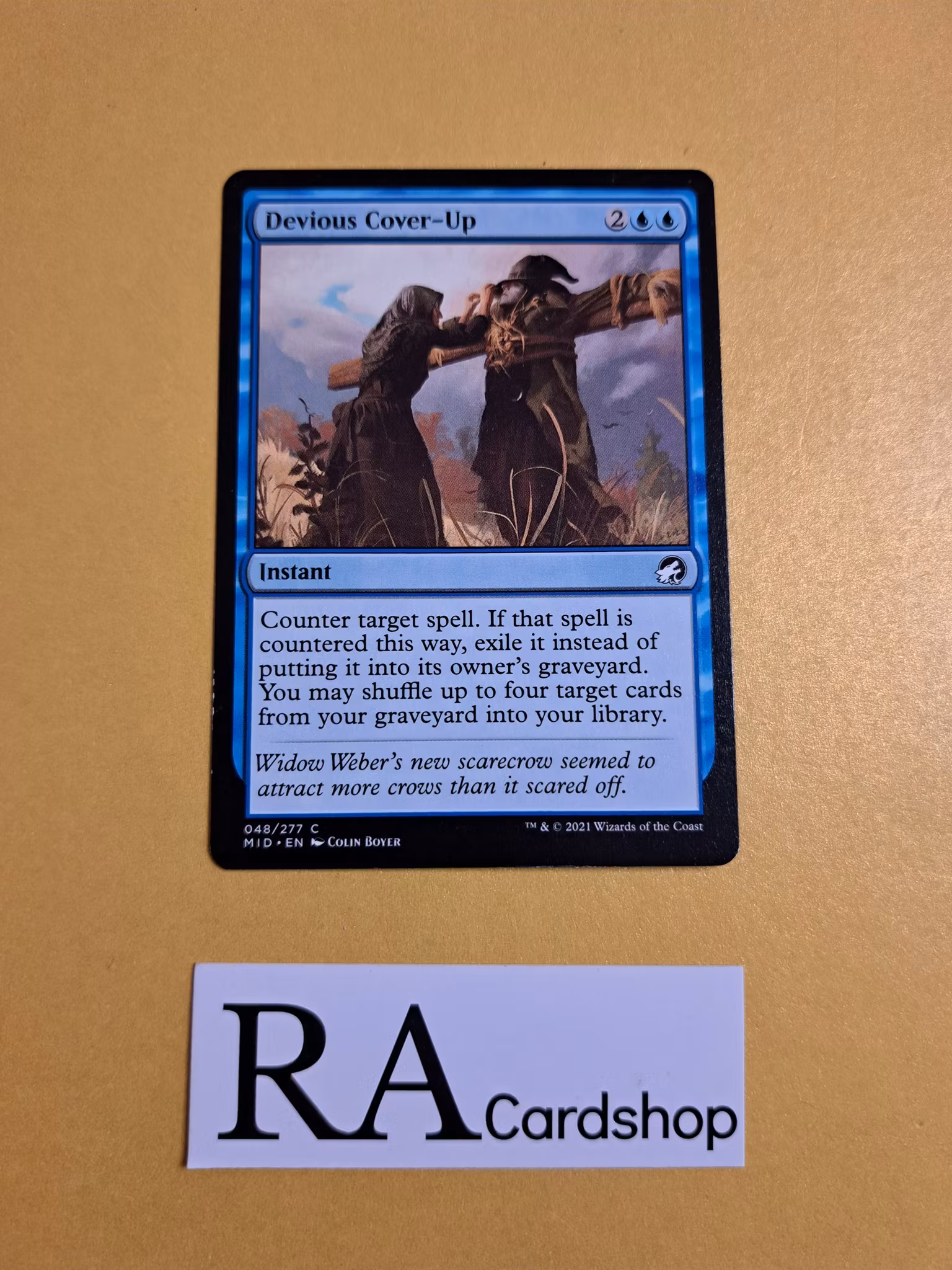 Devious Cover-Up Common 048/277 Innistrad Midnight Hunt (MID) Magic the Gathering