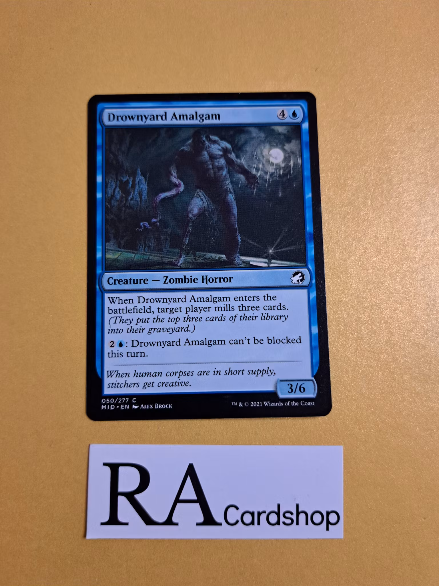 Drownyard Amalgam Common 050/277 Innistrad Midnight Hunt (MID) Magic the Gathering