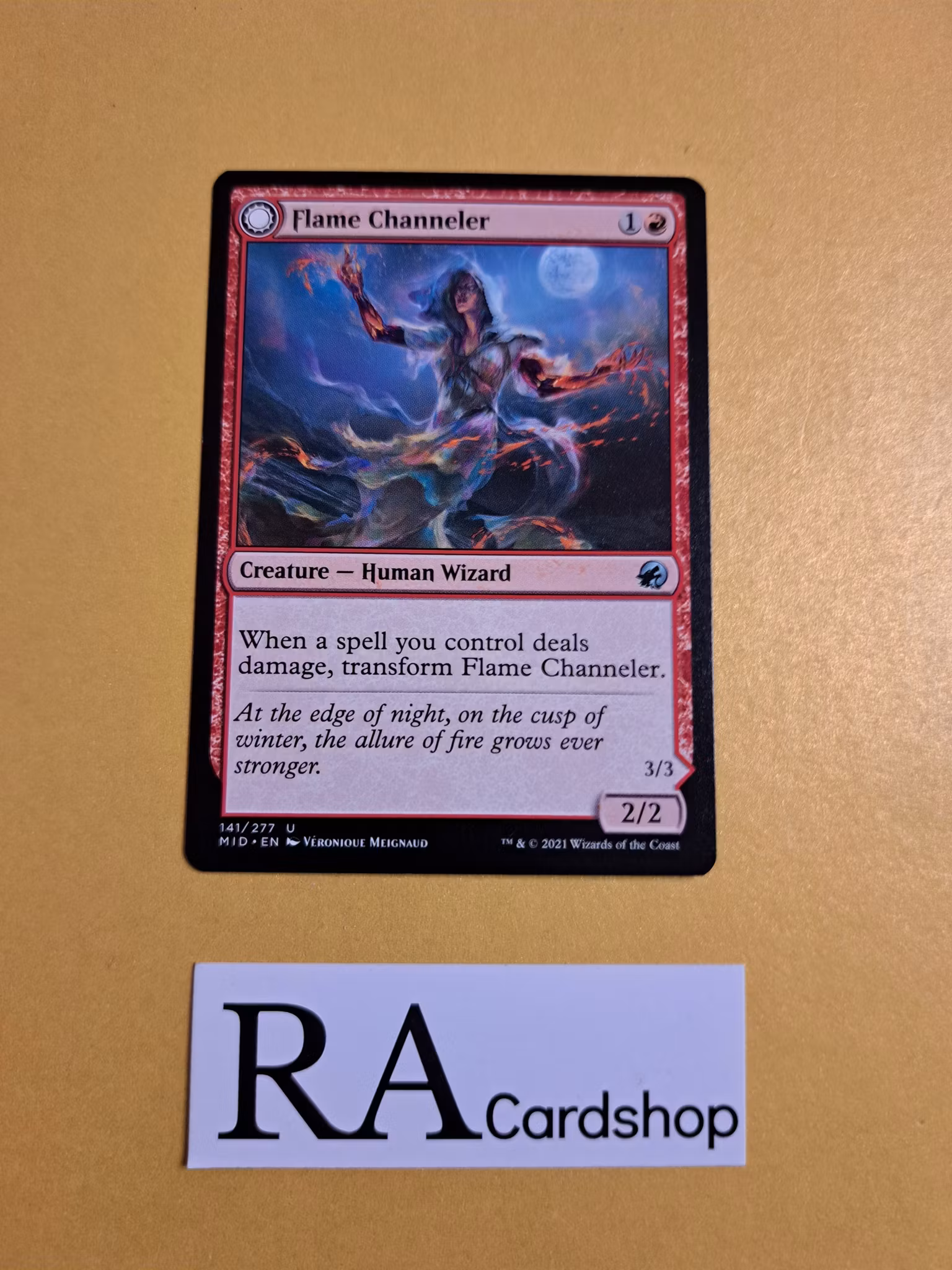 Flame Channeler / Embodiment of Flame Uncommon 141/277 Innistrad Midnight Hunt (MID) Magic the Gathering
