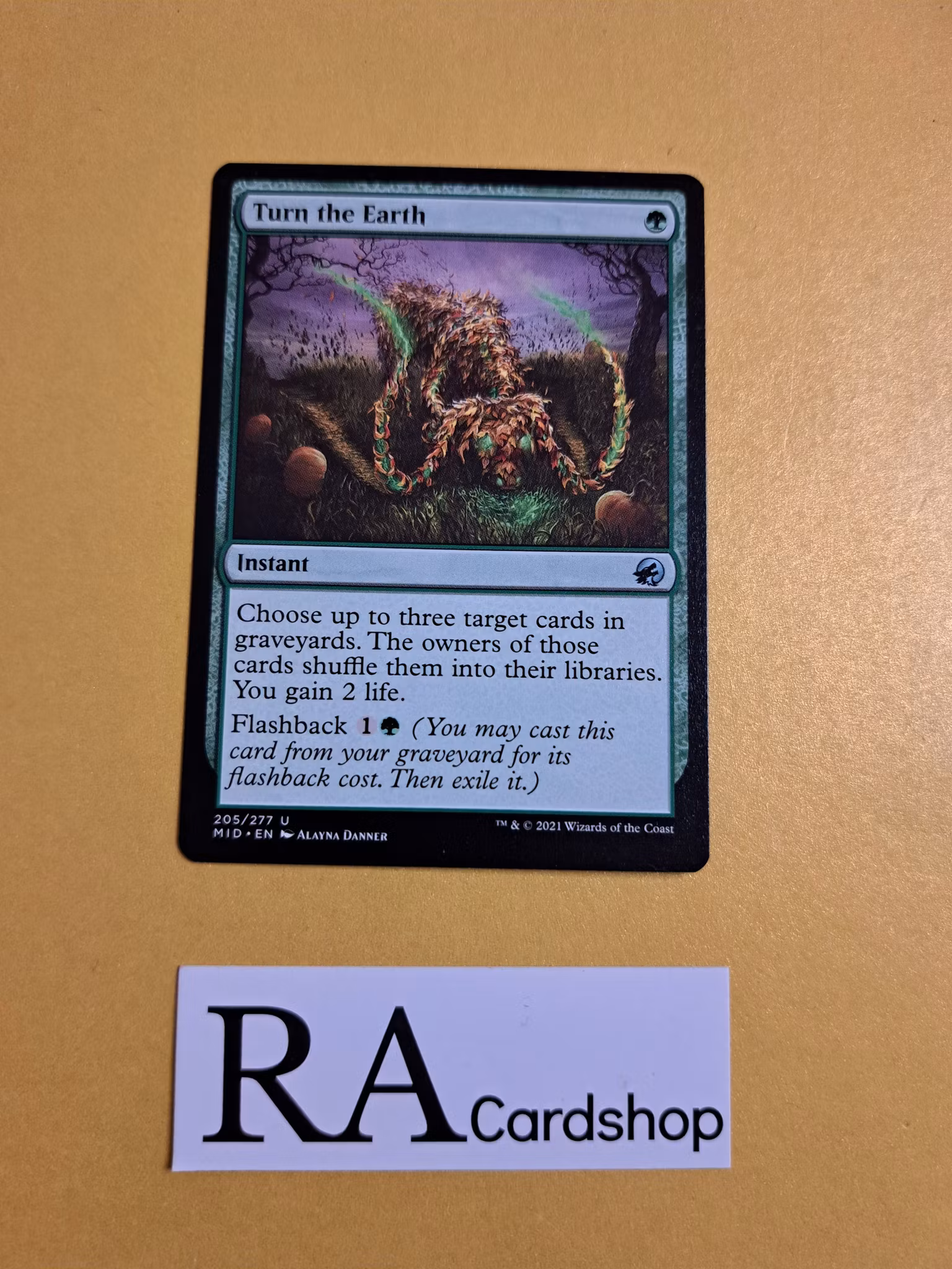 Turn the Earth Uncommon 205/277 Innistrad Midnight Hunt (MID) Magic the Gathering