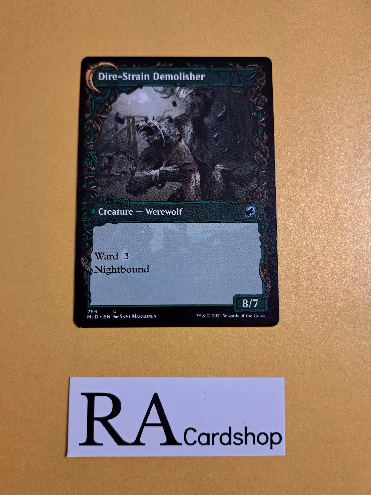 Burly Breaker / Dire-Strain Demloisher Uncommon 299 Innistrad Midnight Hunt (MID) Magic the Gathering