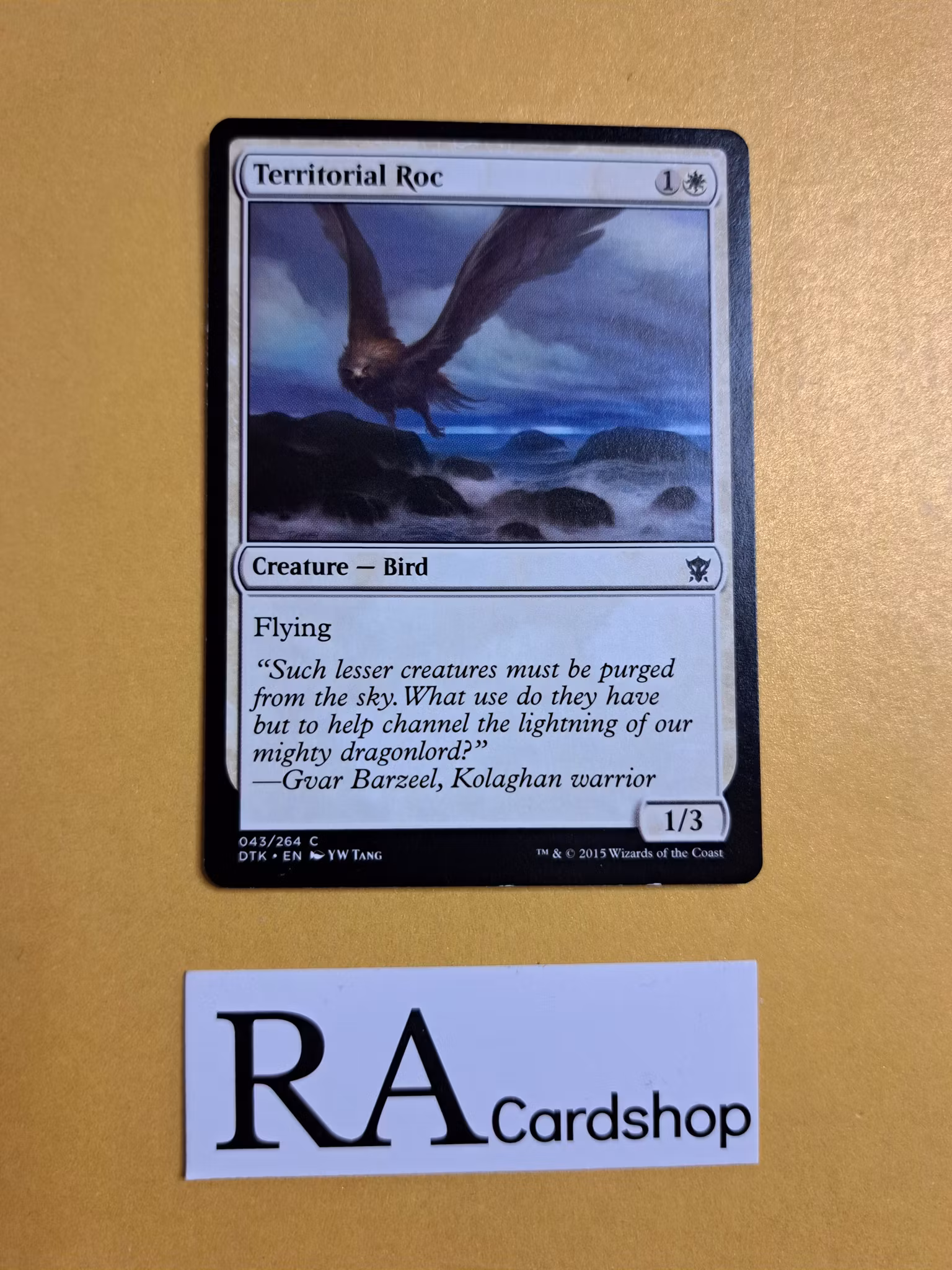 Territorial Roc Common 043/264 Dragons of Tarkir (DTK) Magic the Gathering