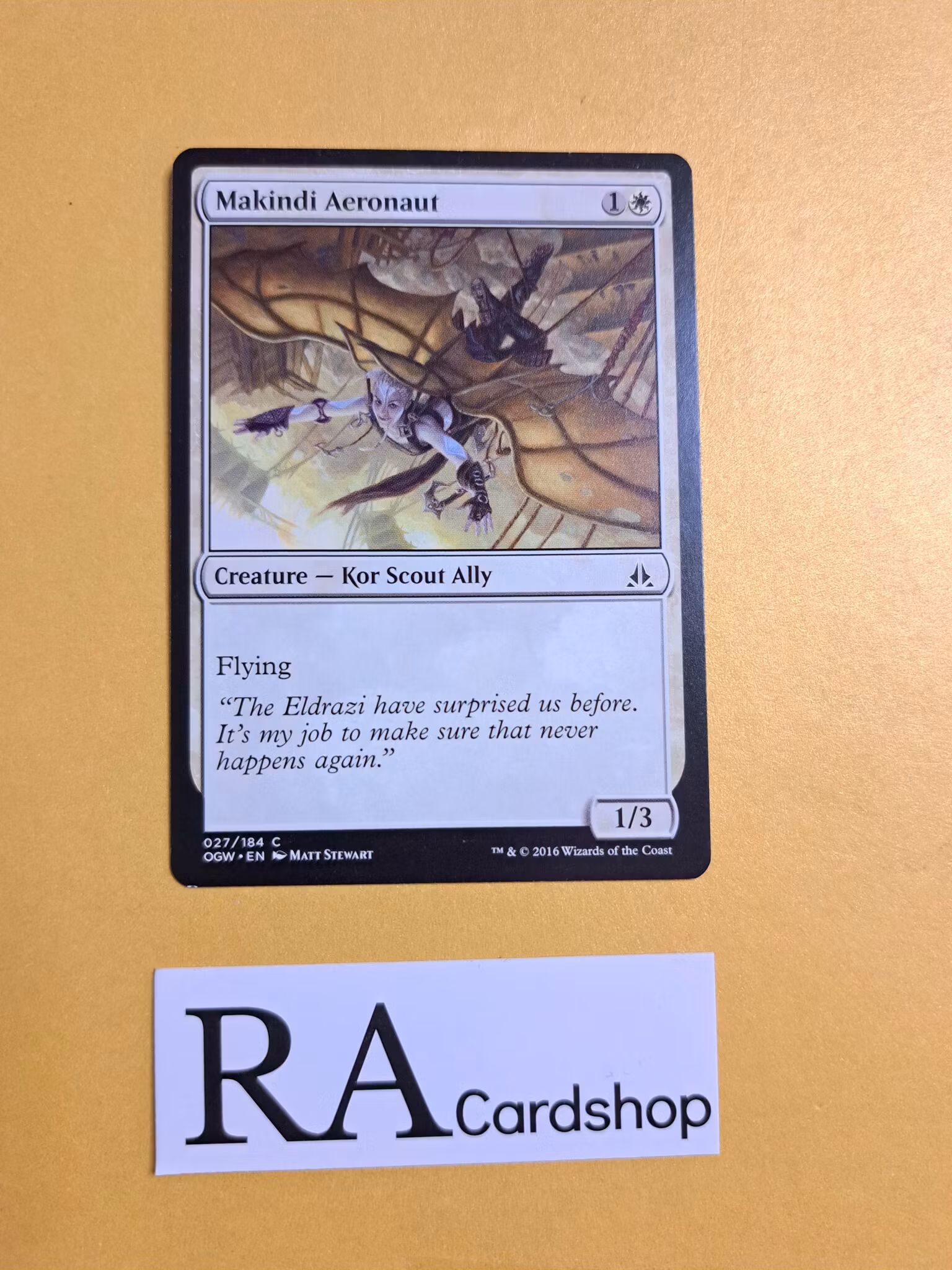 Makindi Aeronaut Common 027/184 Oath of the Gatewatch (OGW) Magic the Gathering