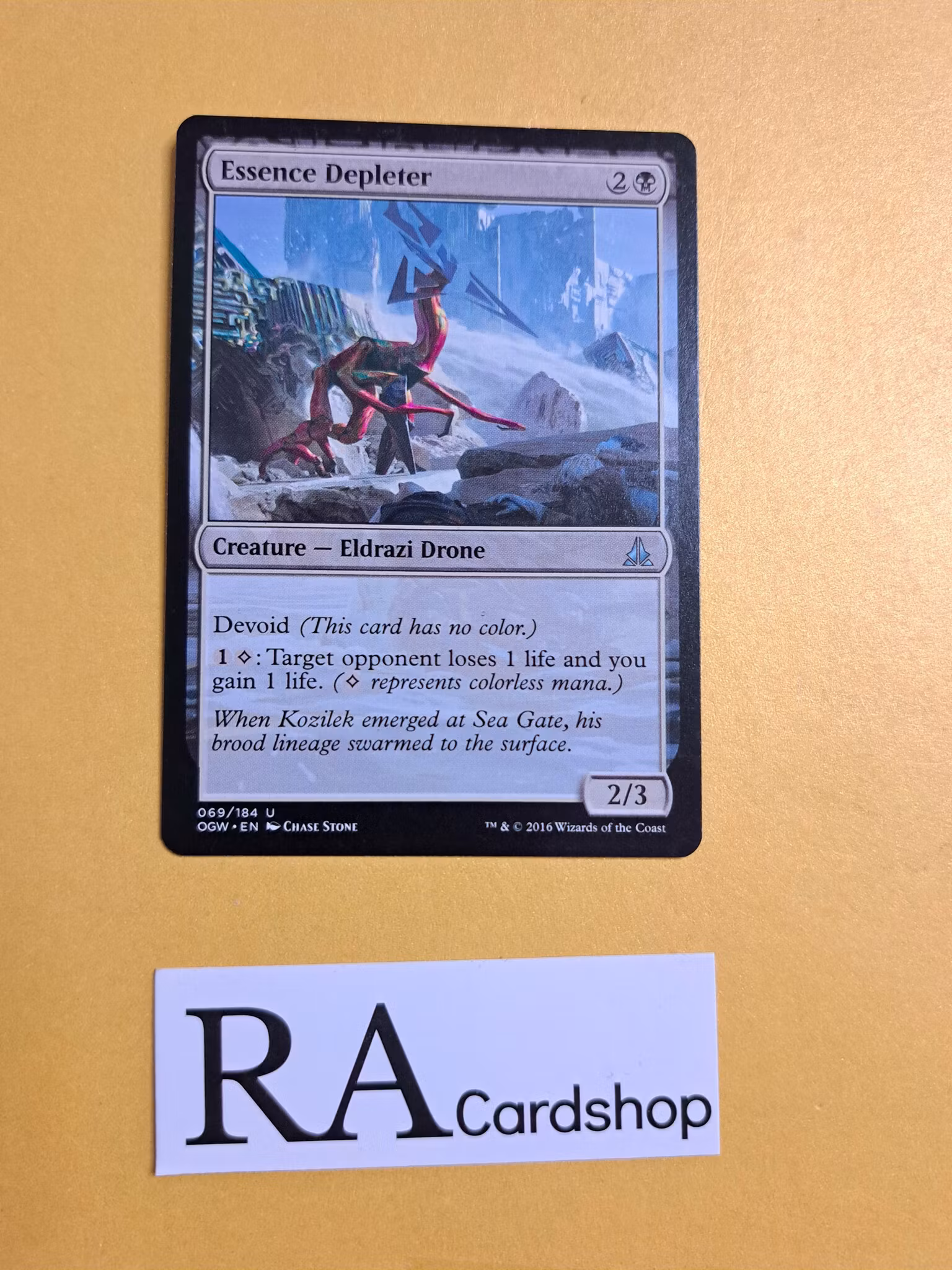 Essence Depleter Uncommon 069/184 Oath of the Gatewatch (OGW) Magic the Gathering