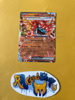 Hearthflame Mask Ogerpon ex Double Rare 040/167 Twilight Masquerade Pokemon