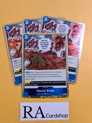 Hound Blaze Rare Playset OP05-057 Awakening of the New Era OP05 One Piece