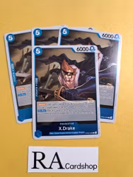 X.Drake Rare Playset OP05-055 Awakening of the New Era OP05 One Piece