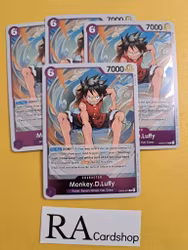 Monkey.D.Luffy Rare Playset OP03-070 Pillar of Strenght One Piece